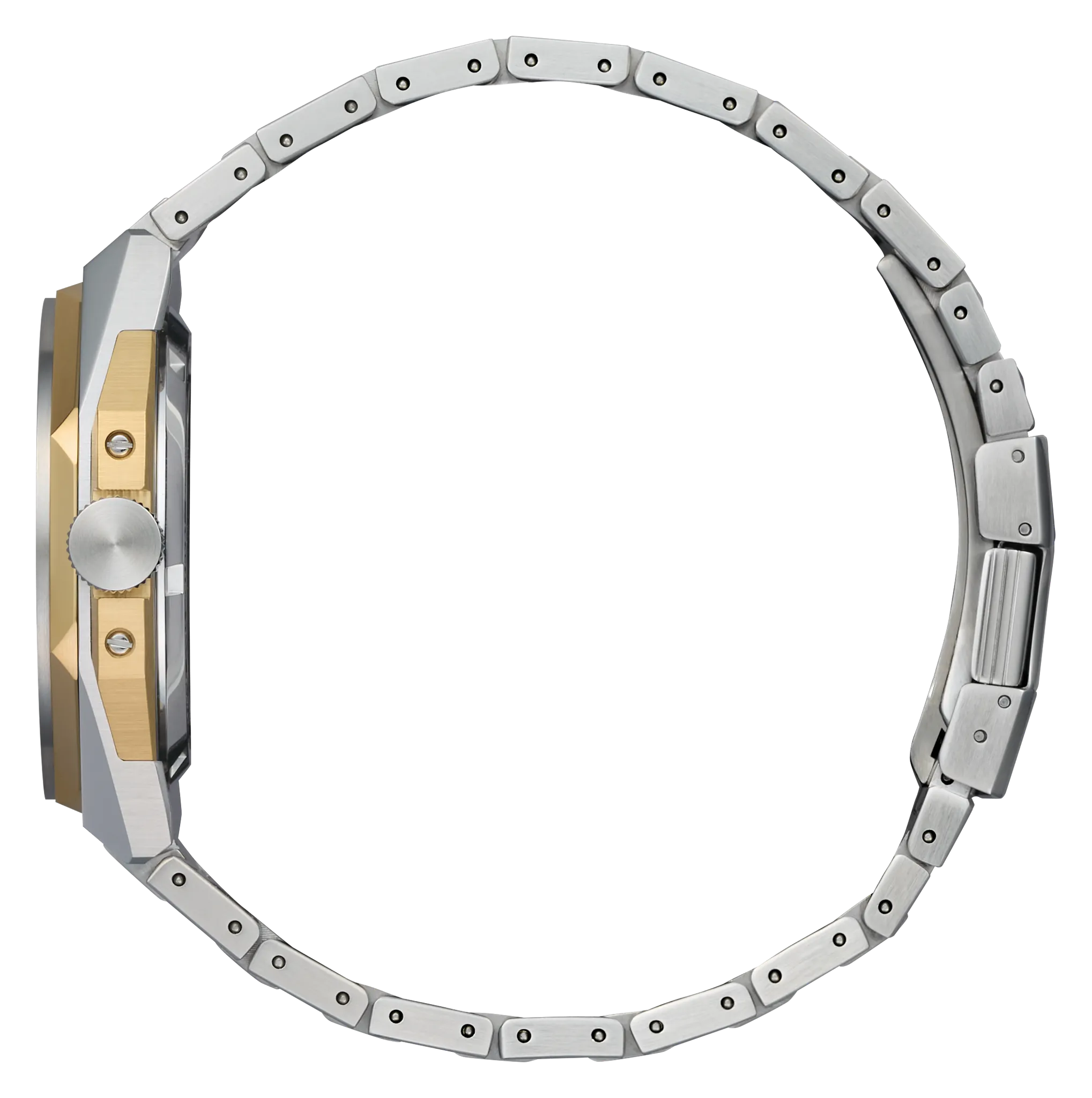 Series8 White | 39mm, Two-Tone Stainless Steel