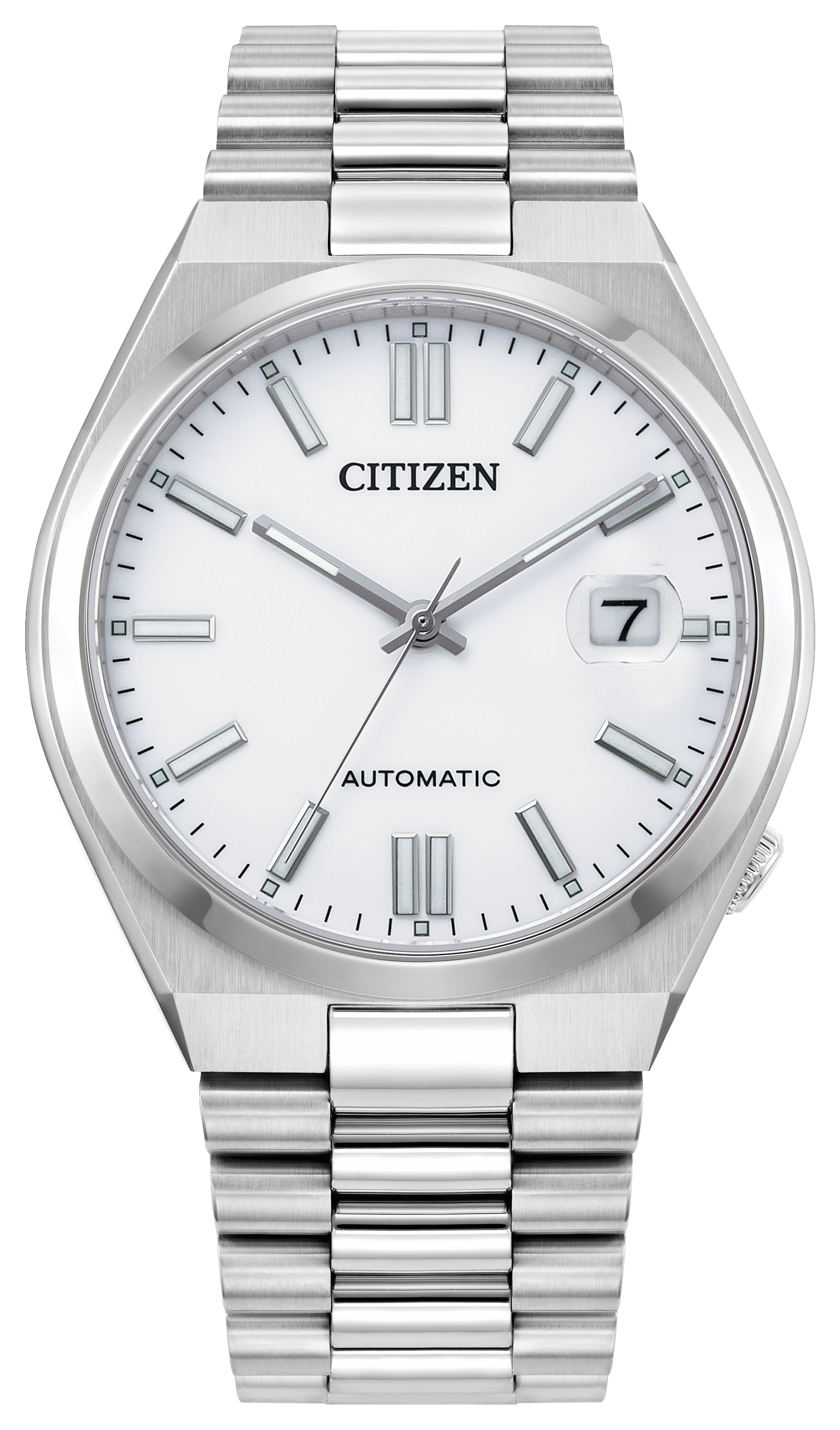 Citizen Tsuyosa 40mm Steel White Dial