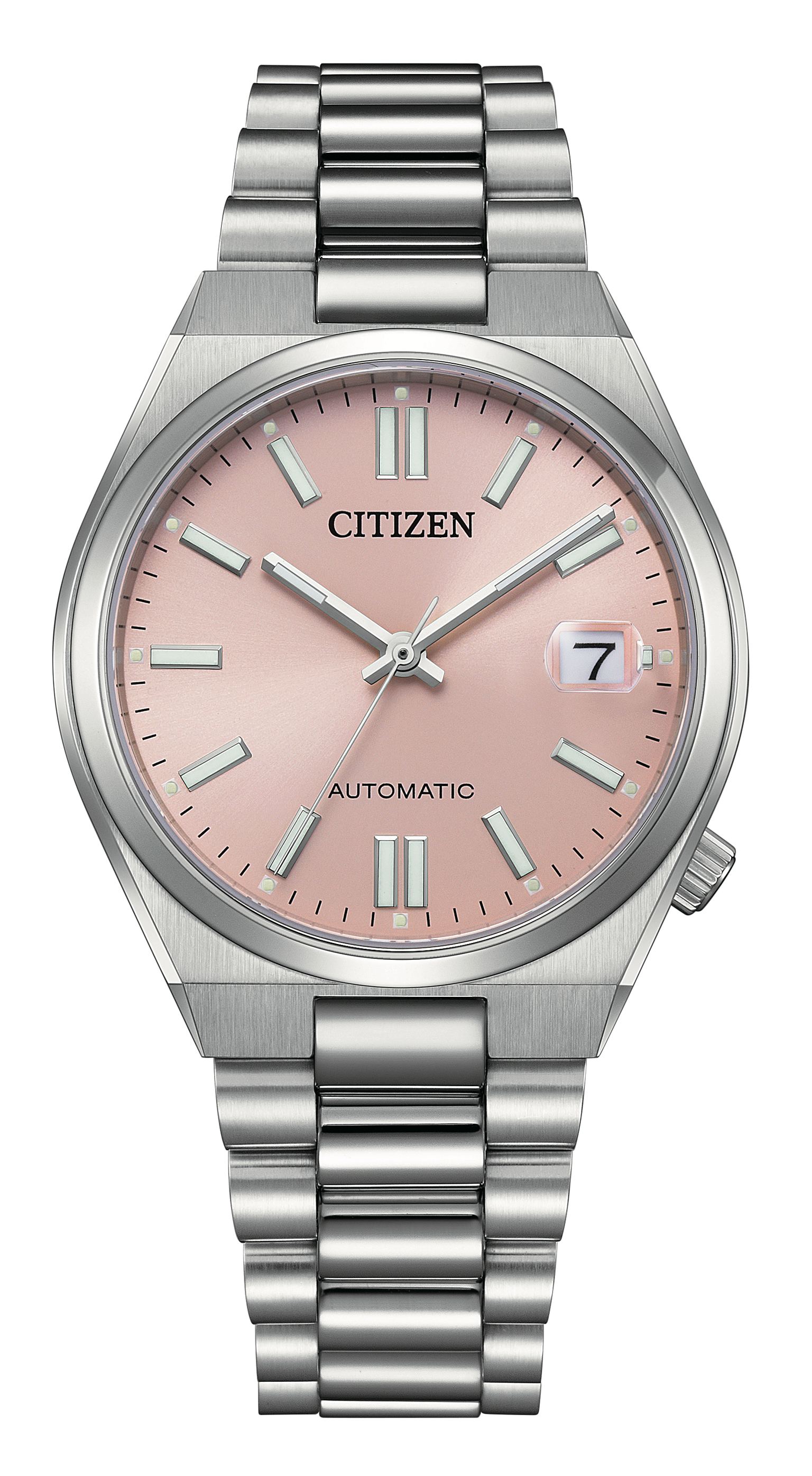 Citizen Tsuyosa 37mm Titanium Steel Pink Dial Citizen Tsuyosa 37mm Titanium Steel Pink Dial
