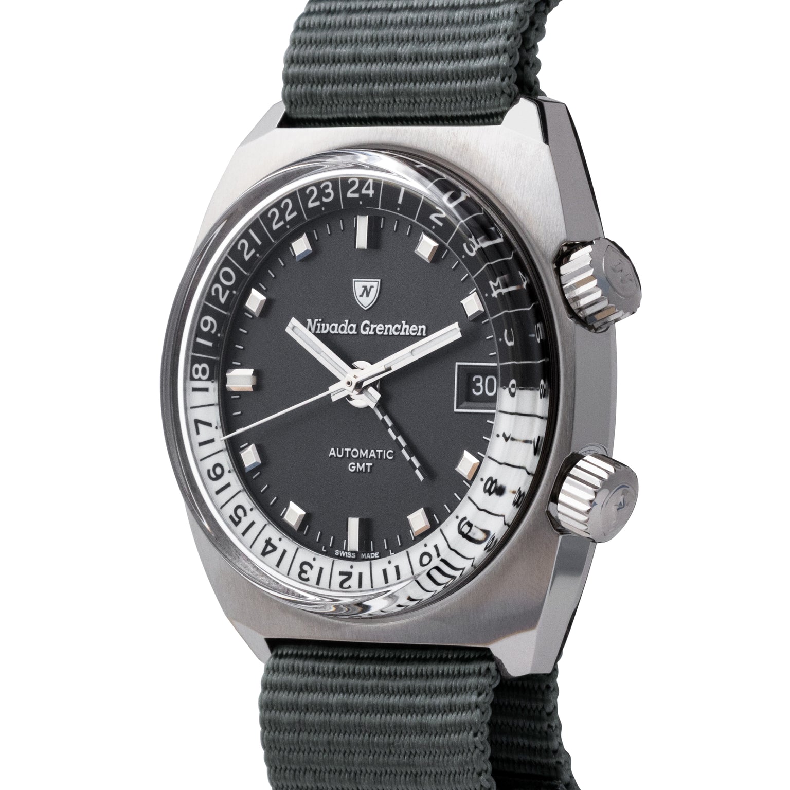 Nivada Grenchen  Limited edition for Hodinkee dial