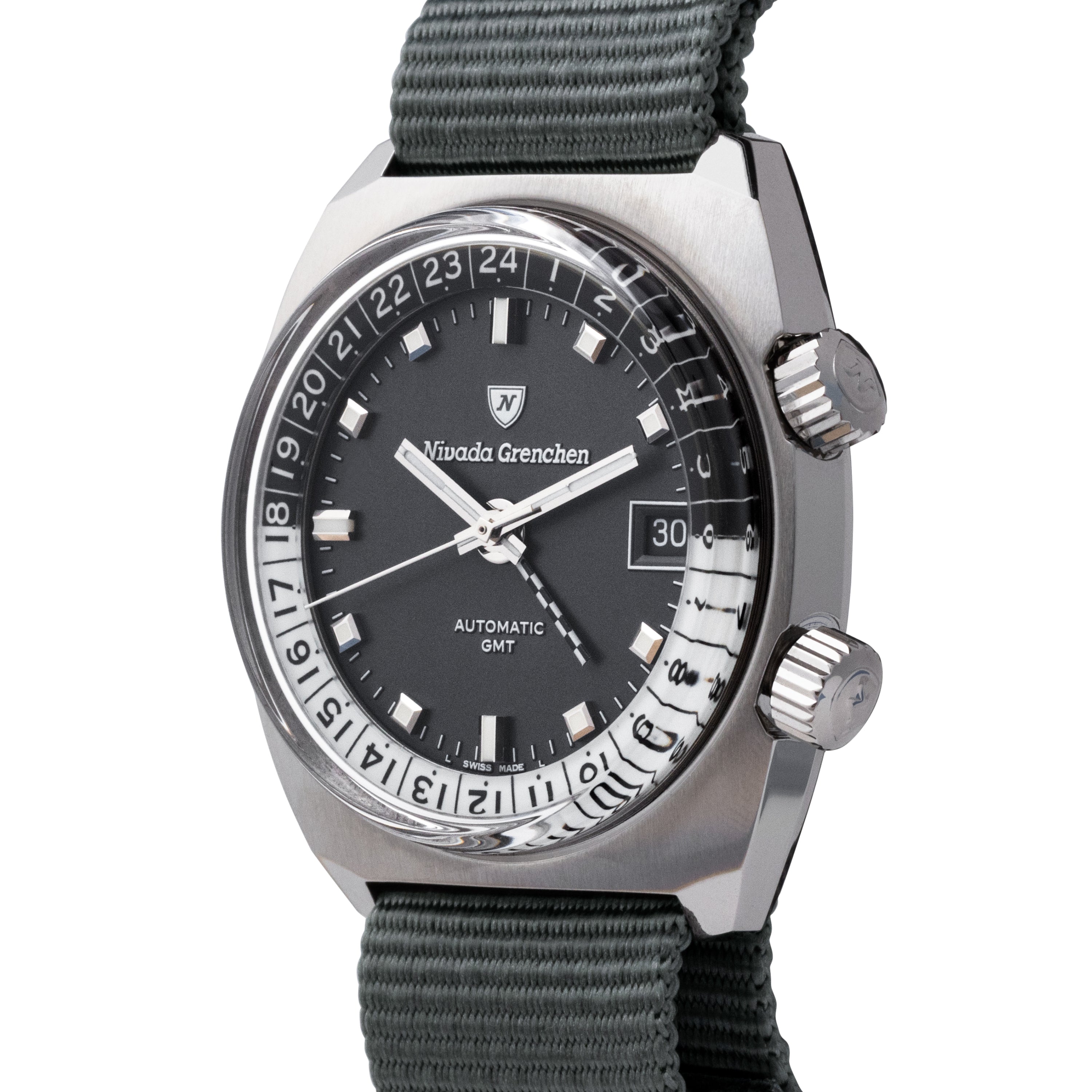 Nivada Grenchen  Limited edition for Hodinkee dial