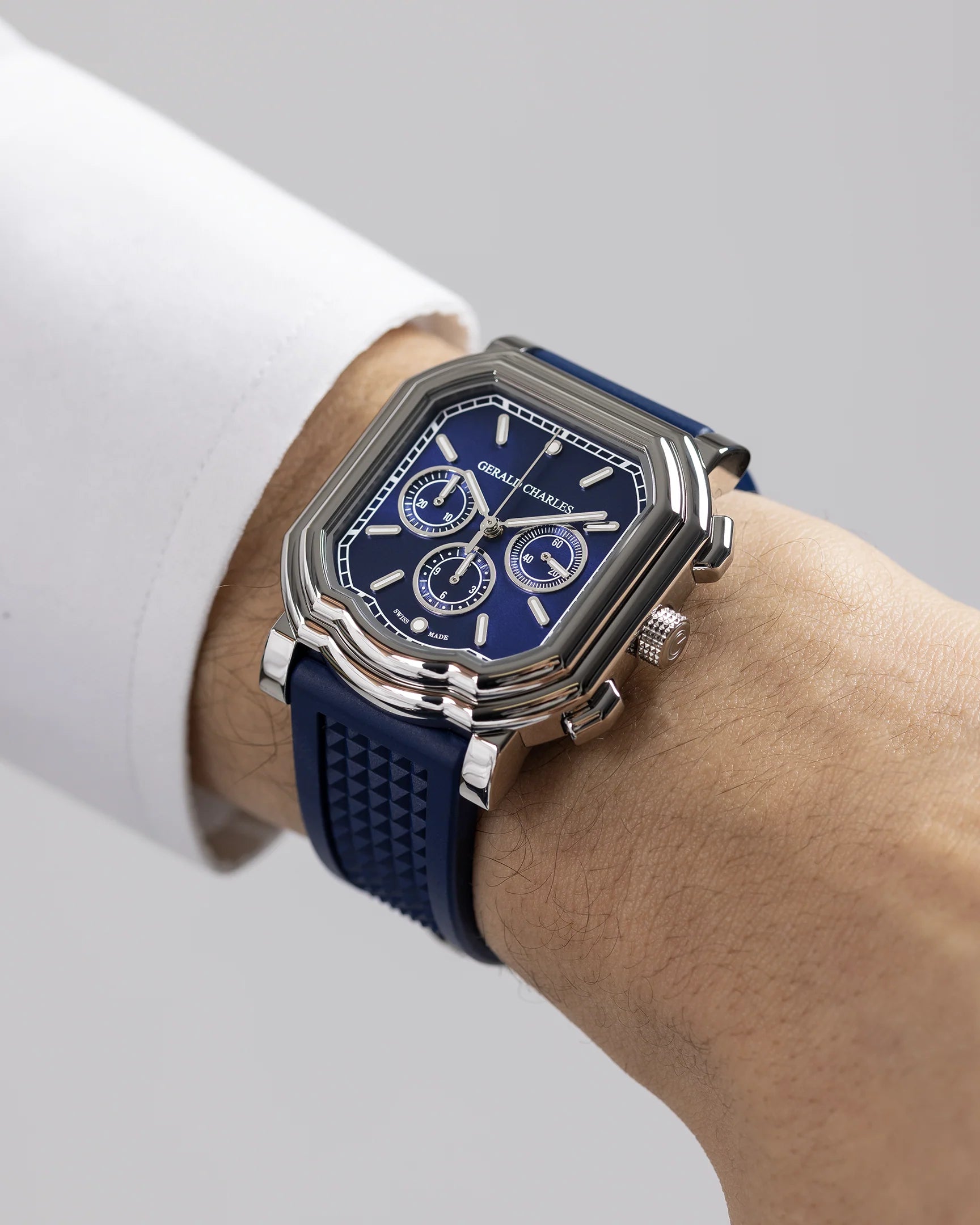 Maestro 3.0 Chronograph Royal Blue | 39mm, Titanium, Men's Watch