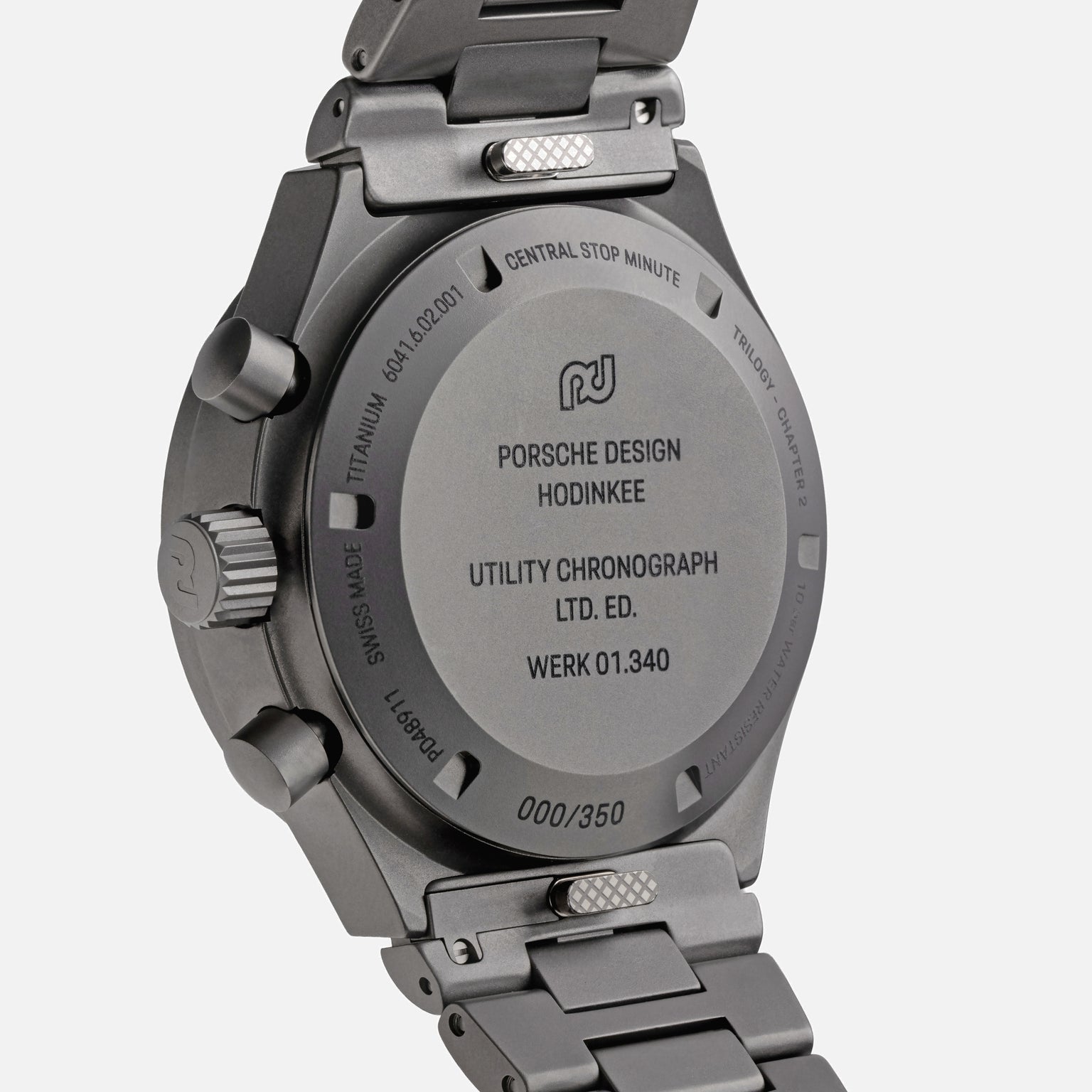 Porsche Design Chronograph 1 Utility - Limited Edition for Hodinkee | 41mm, Titanium and Leather