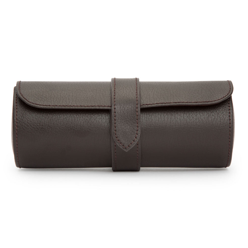Heritage Brown Triple Watch Roll