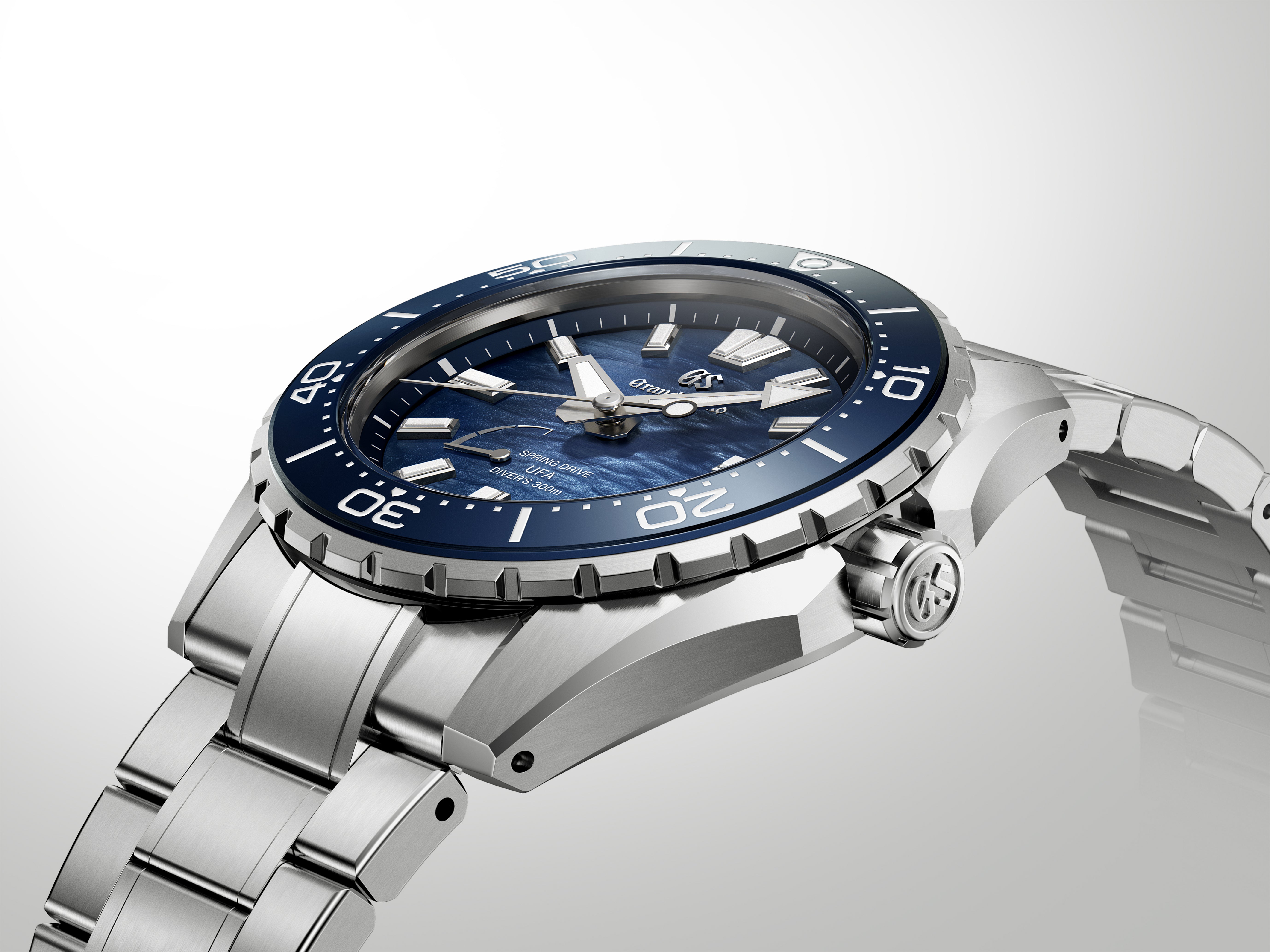 Grand Seiko Spring Drive U.F.A. Ushio 300 Diver 41mm Titanium Blue