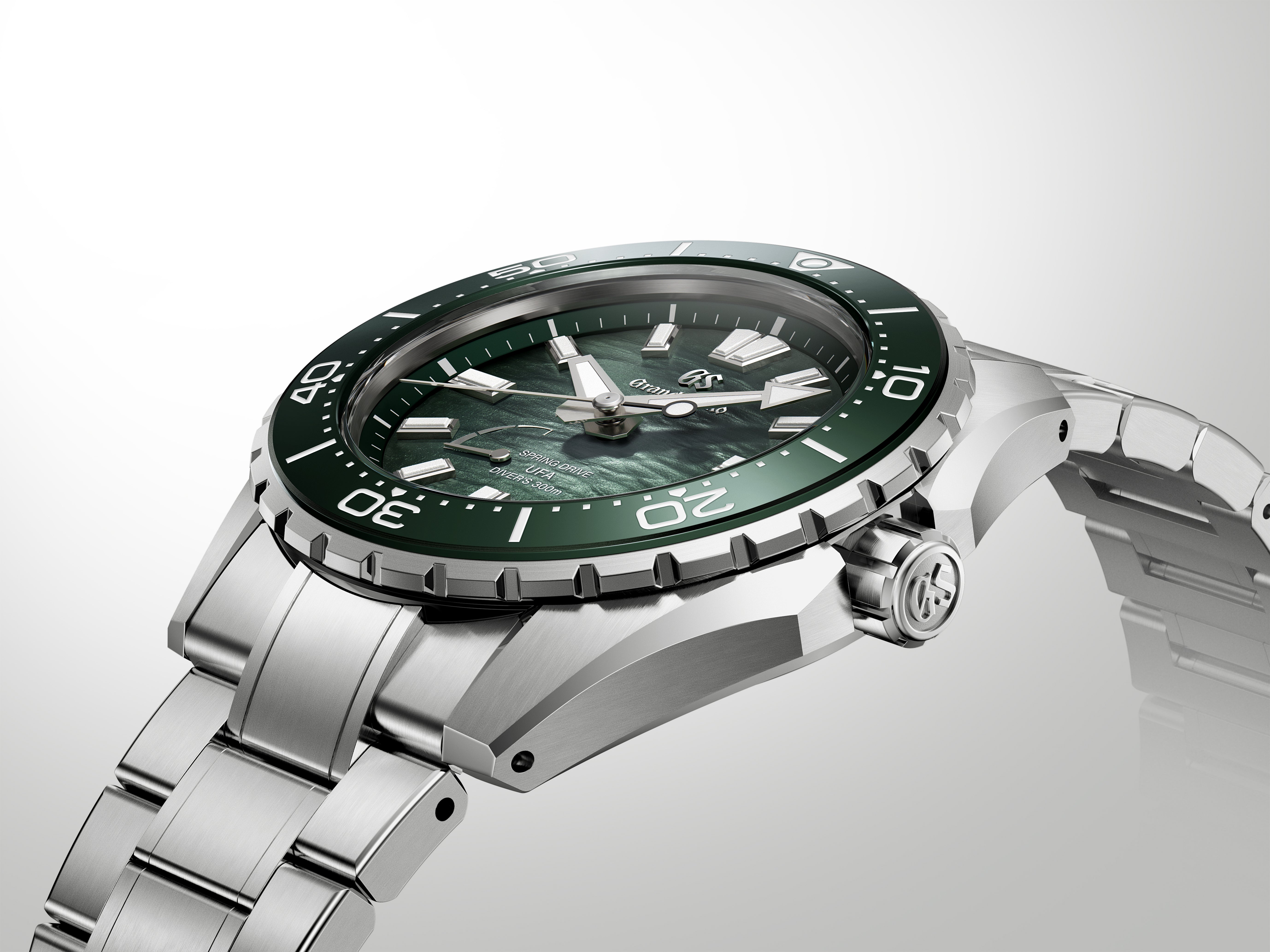 Grand Seiko Spring Drive U.F.A. Ushio 300 Diver 41mm Titanium Green