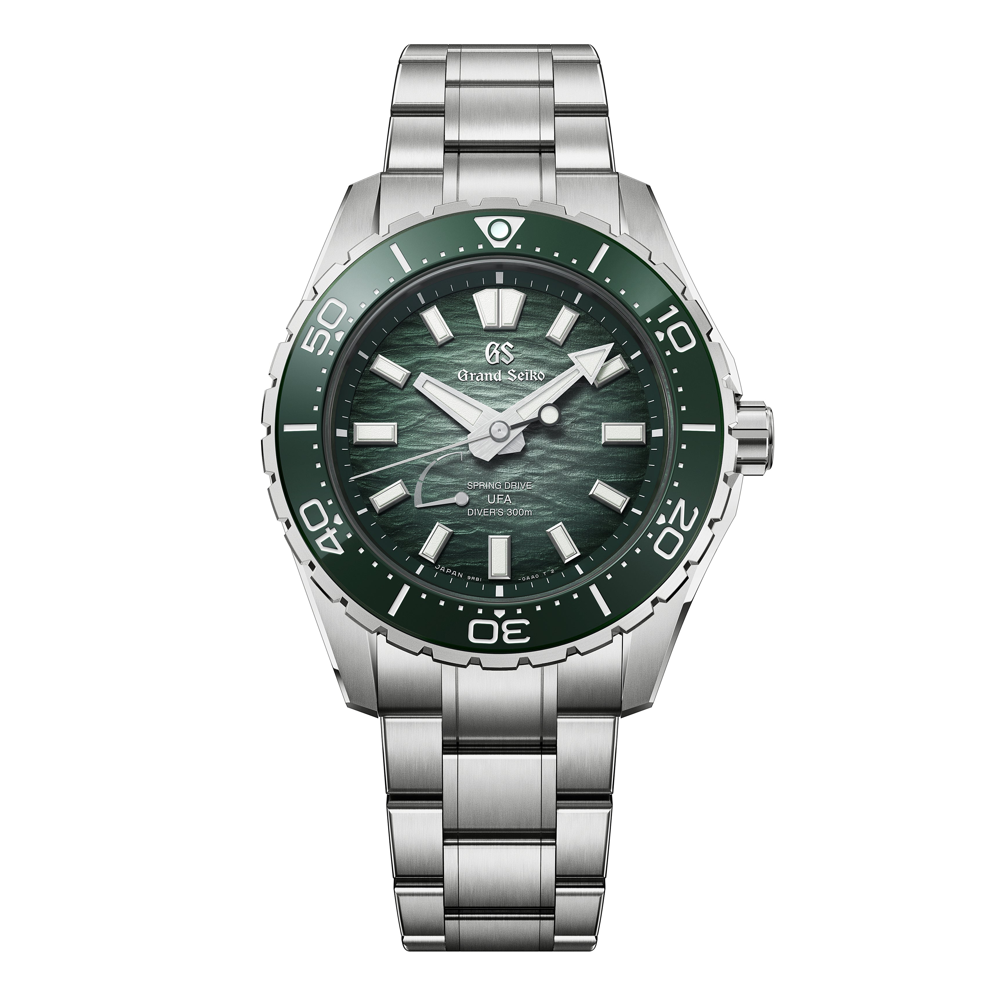 Grand Seiko Spring Drive U.F.A. Ushio 300 Diver 41mm Titanium Green