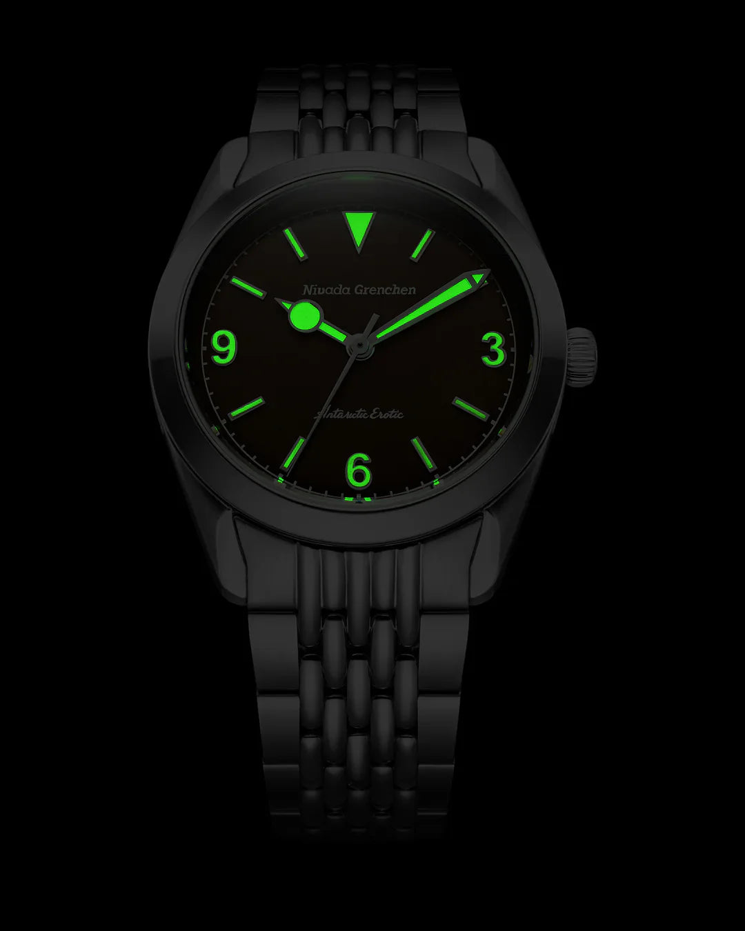 Antarctic Erotic Black | 38mm Mens Watch