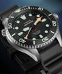 Deepwater Meridian 300 Titanium HEV Automatic 44mm HNBR Synthetic Rubber Strap Watch