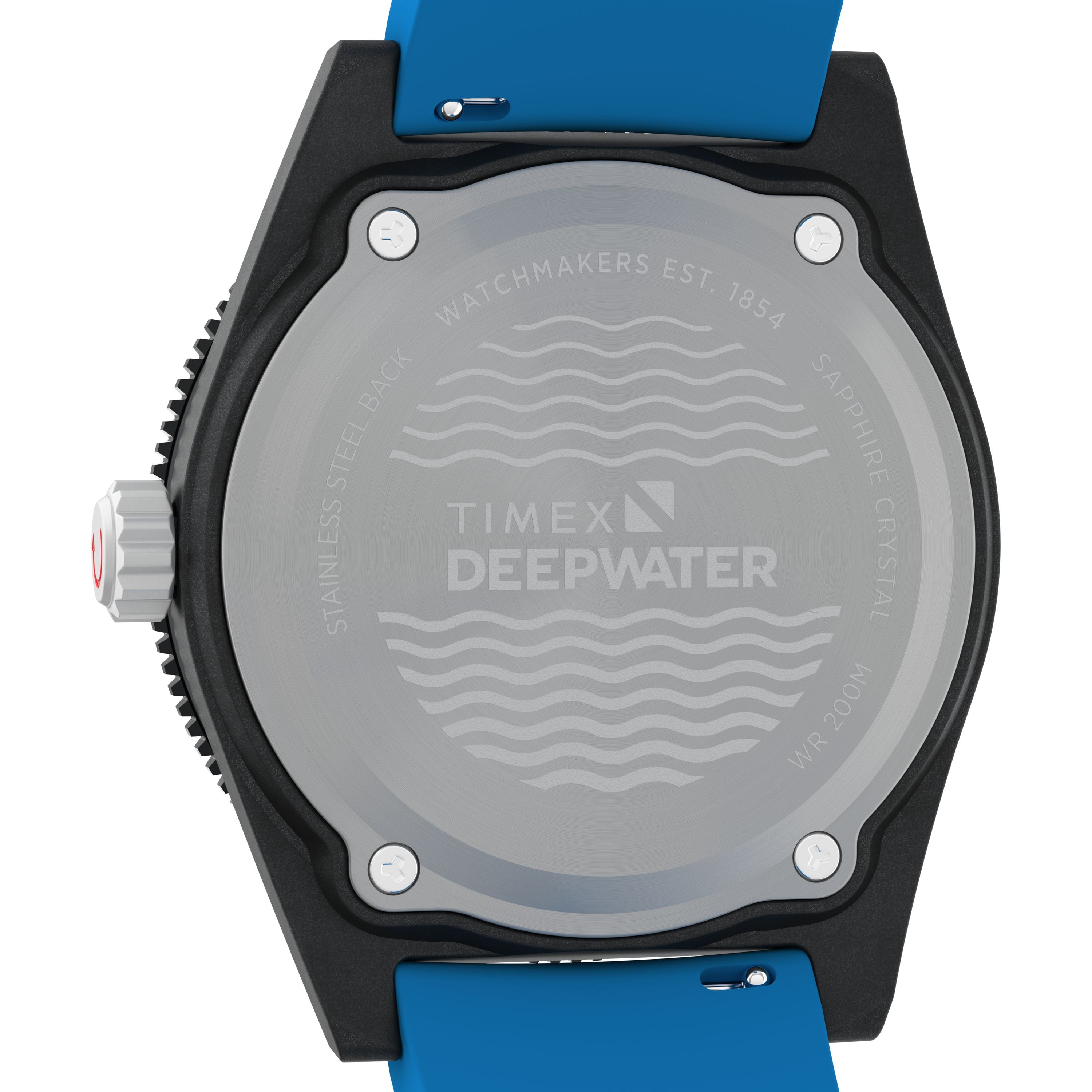 Timex Deepwater Reef 200 XCF 43mm Carbon Fibre Rubber Black Dial