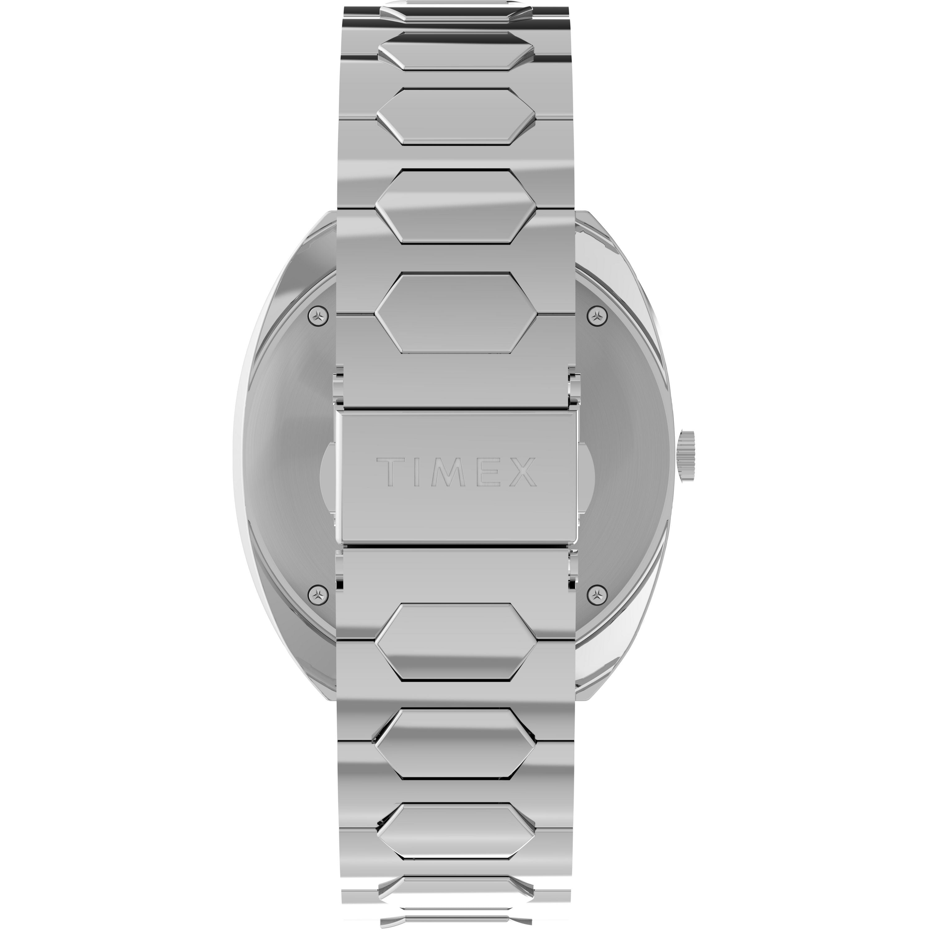 Timex Q 1972 Time Machine Reissue 39mm Steel Blue Dial