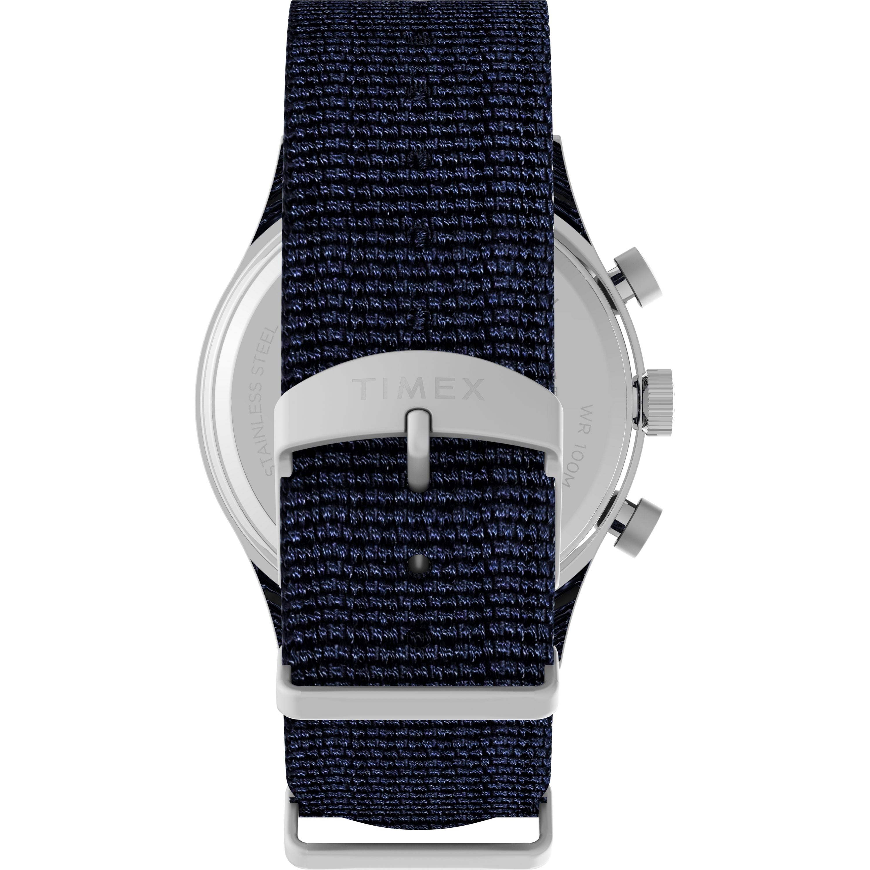 Timex Waterbury Traditional Fly-Back Chronograph 43mm Fabric Strap