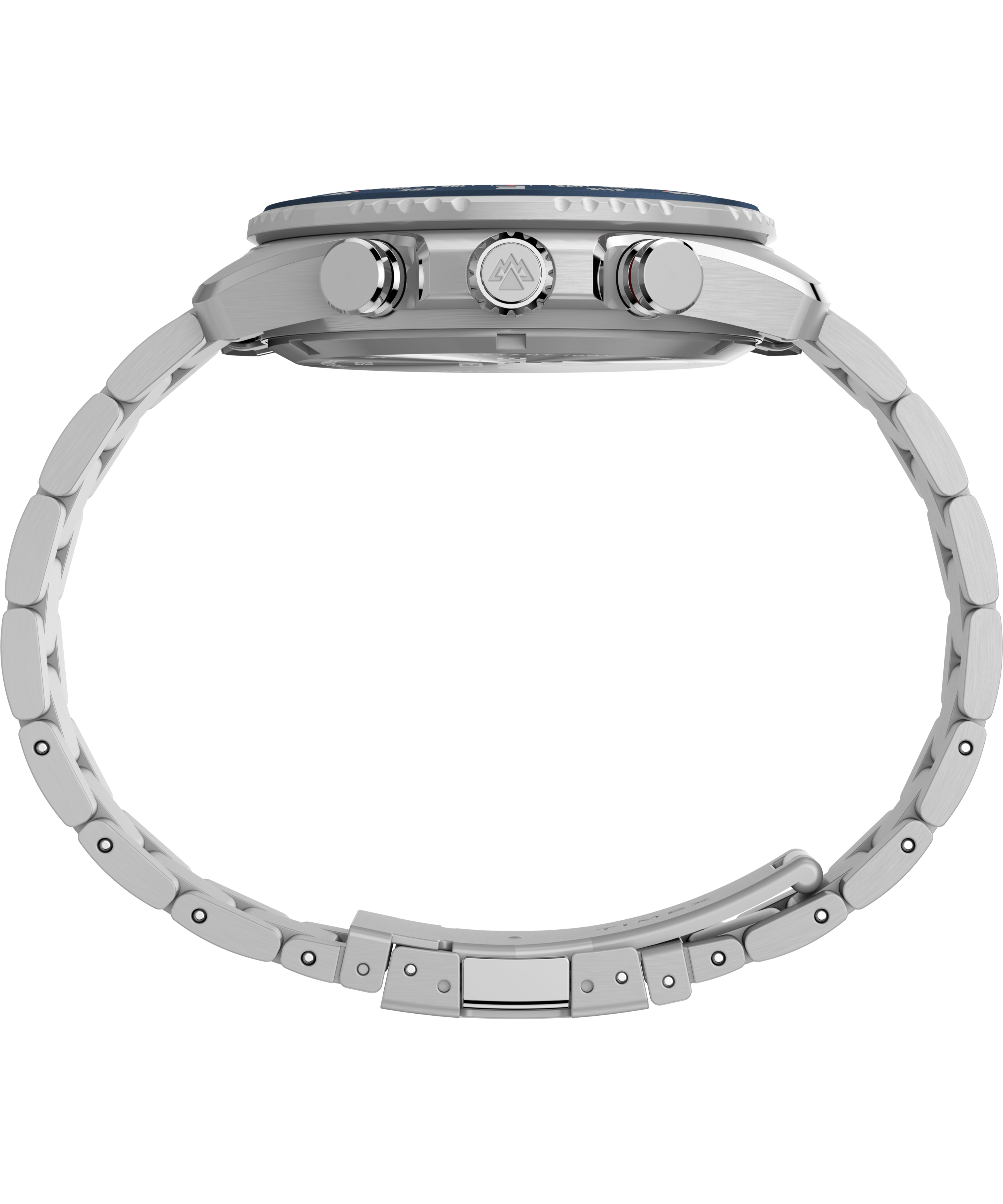 Expedition® Tide Compass IQ 43mm Stainless Steel Bracelet Watch