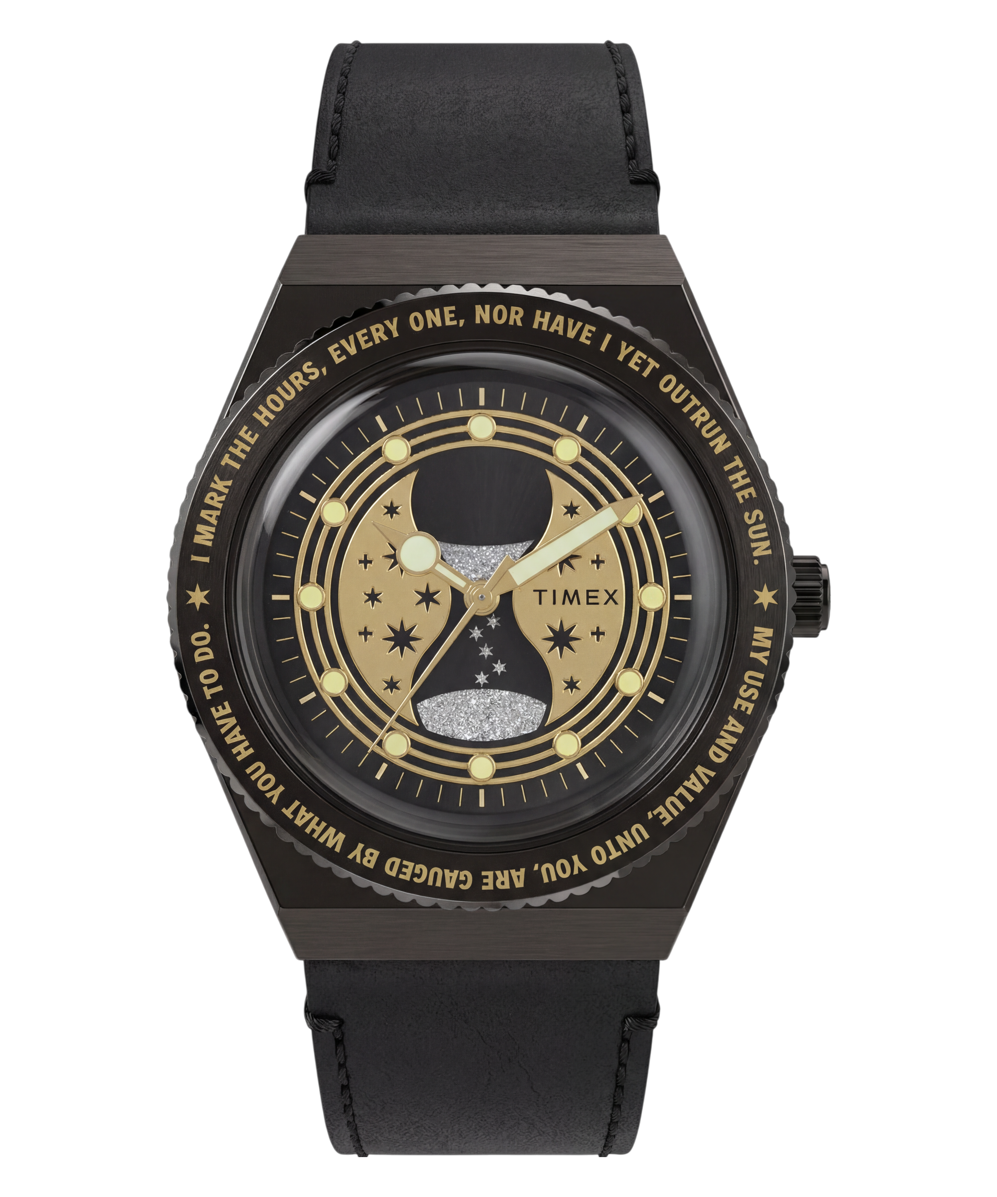 Harry Potter x Q Timex Time Turner 36mm Leather Strap Watch
