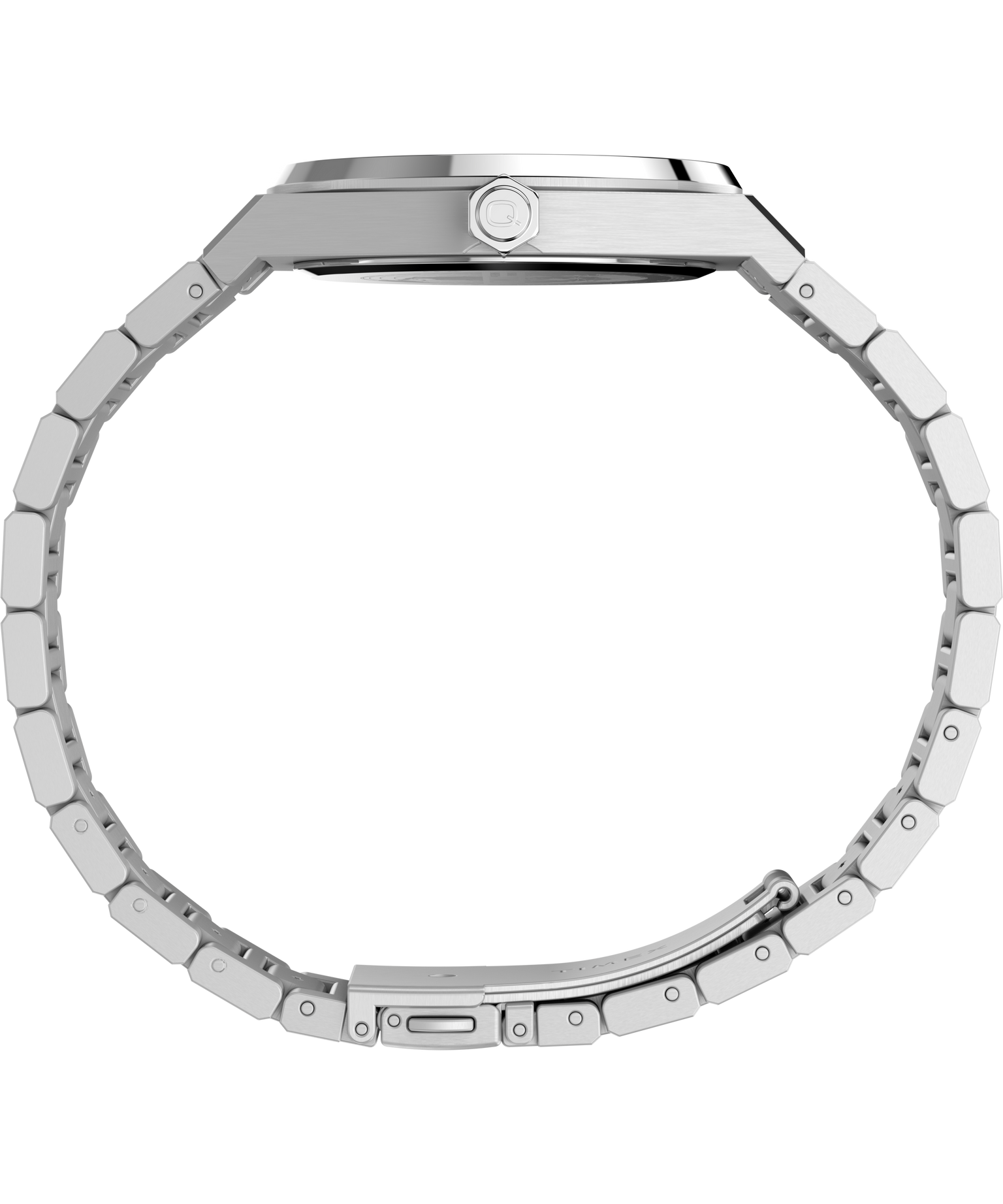 Q Timex Marbella 40.5mm Stainless Steel Bracelet Watch
