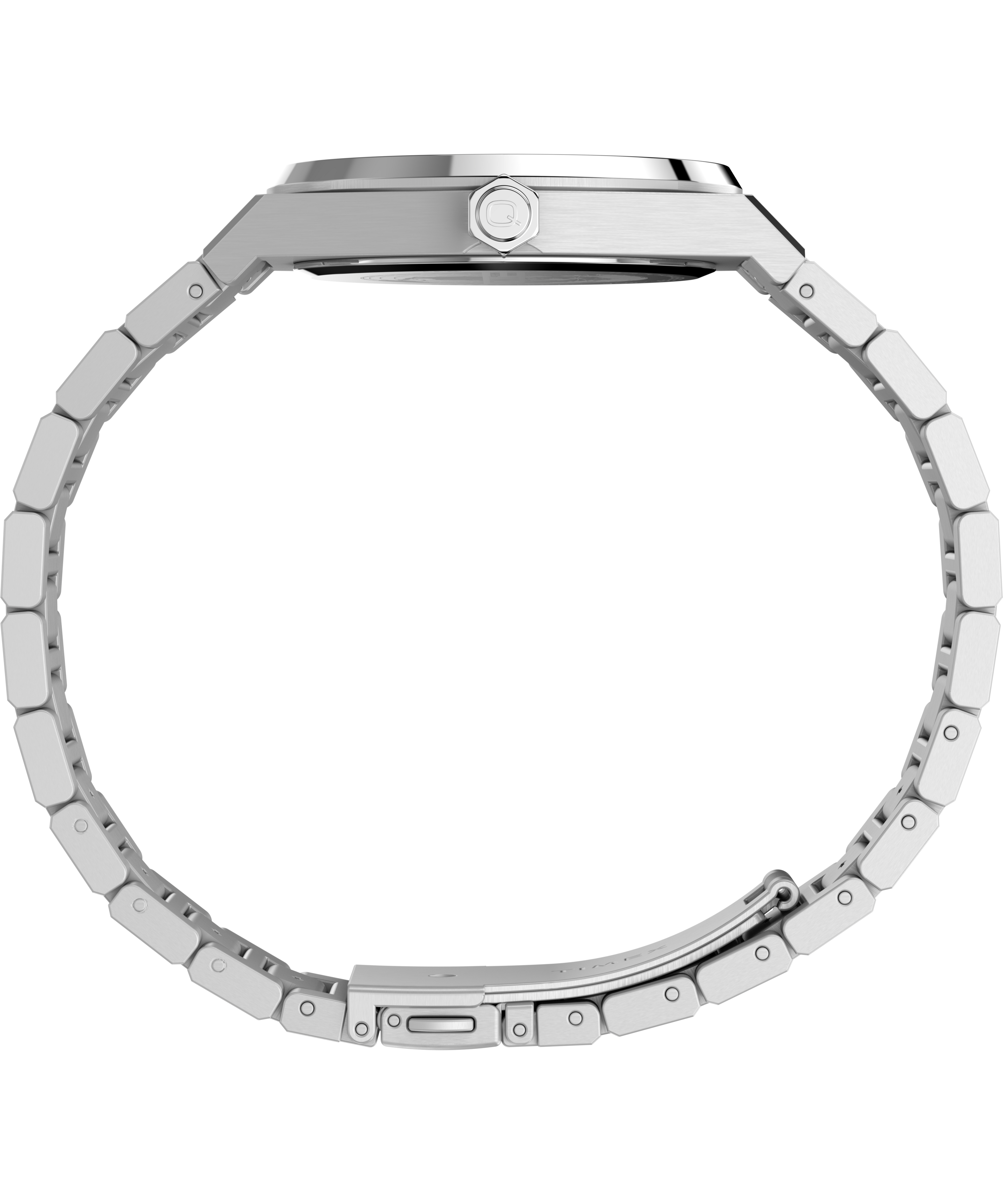 Q Timex Marbella 40.5mm Stainless Steel Bracelet Watch