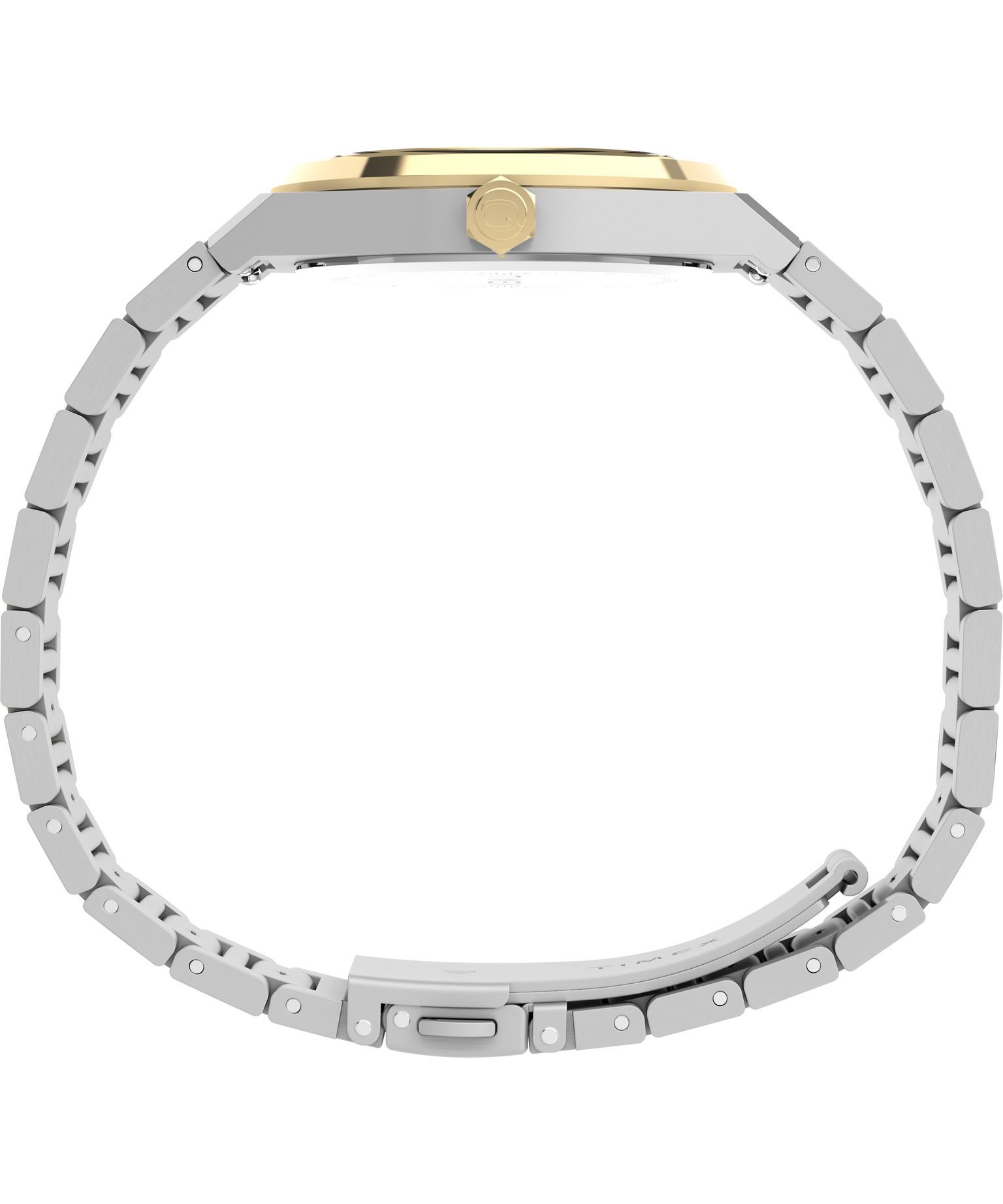 Q Timex Marbella 34mm Stainless Steel Bracelet Watch