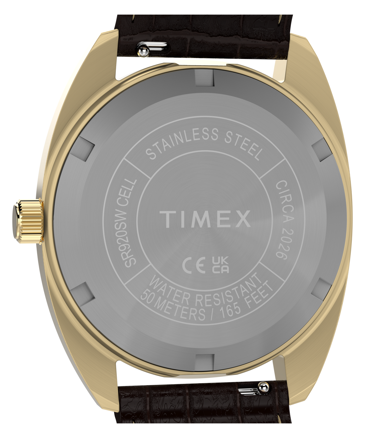 Timex 1976 Rotary Phone Dial Reissue 37mm Steel Leather Black Dial