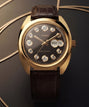 Timex® 1976 Rotary Phone Dial Reissue 37mm Leather Strap Watch
