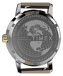 Marlin® GMT 40mm Leather Strap Watch