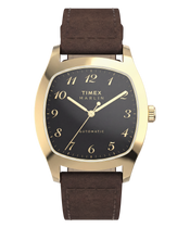 Marlin Chatham Automatic | 36mm, Steel, Leather, Black Dial