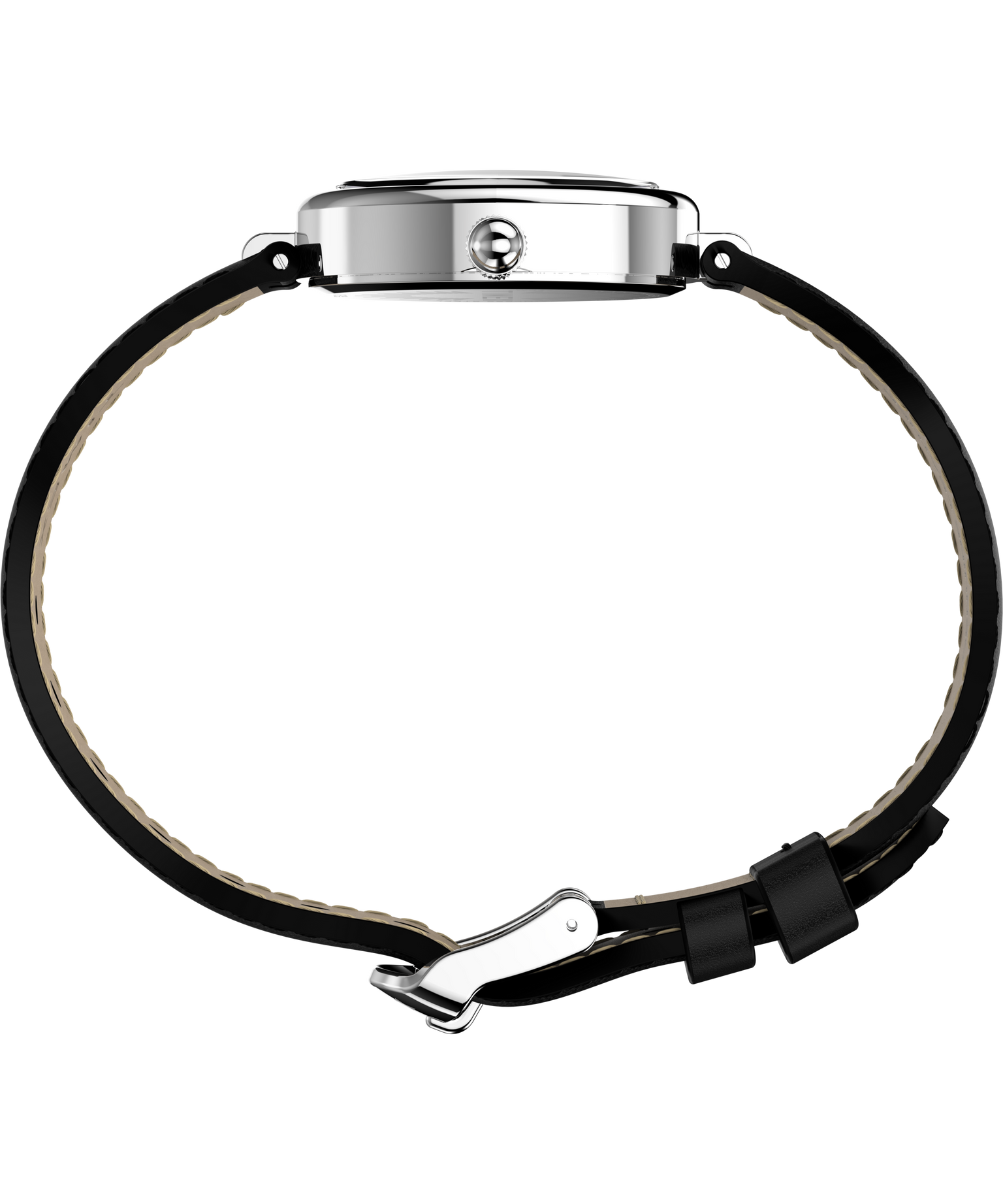 Cavatina® Luxe 22mm Leather Strap Watch