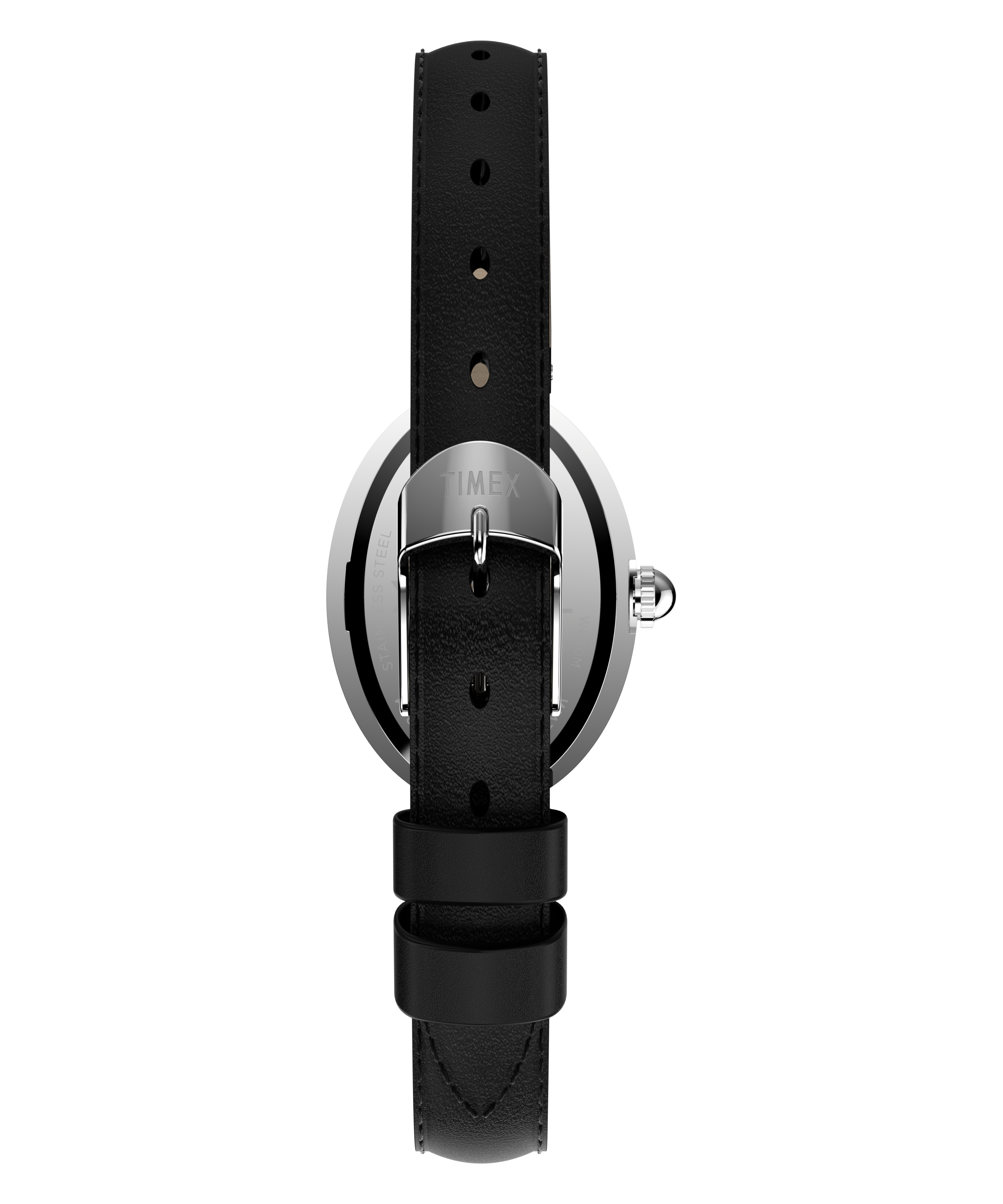 Cavatina® Luxe 22mm Leather Strap Watch