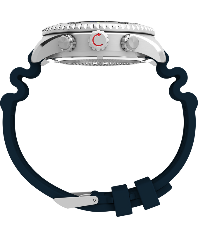 Deepwater IQ Depth Gauge 300 46mm HNBR Synthetic Rubber Strap Watch