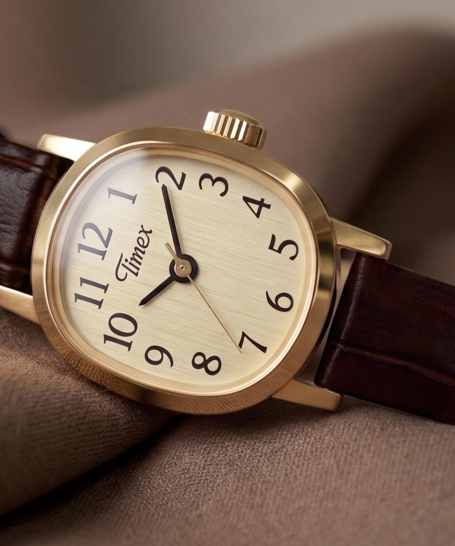 Cavatina® Mini 17mm Leather Strap Watch