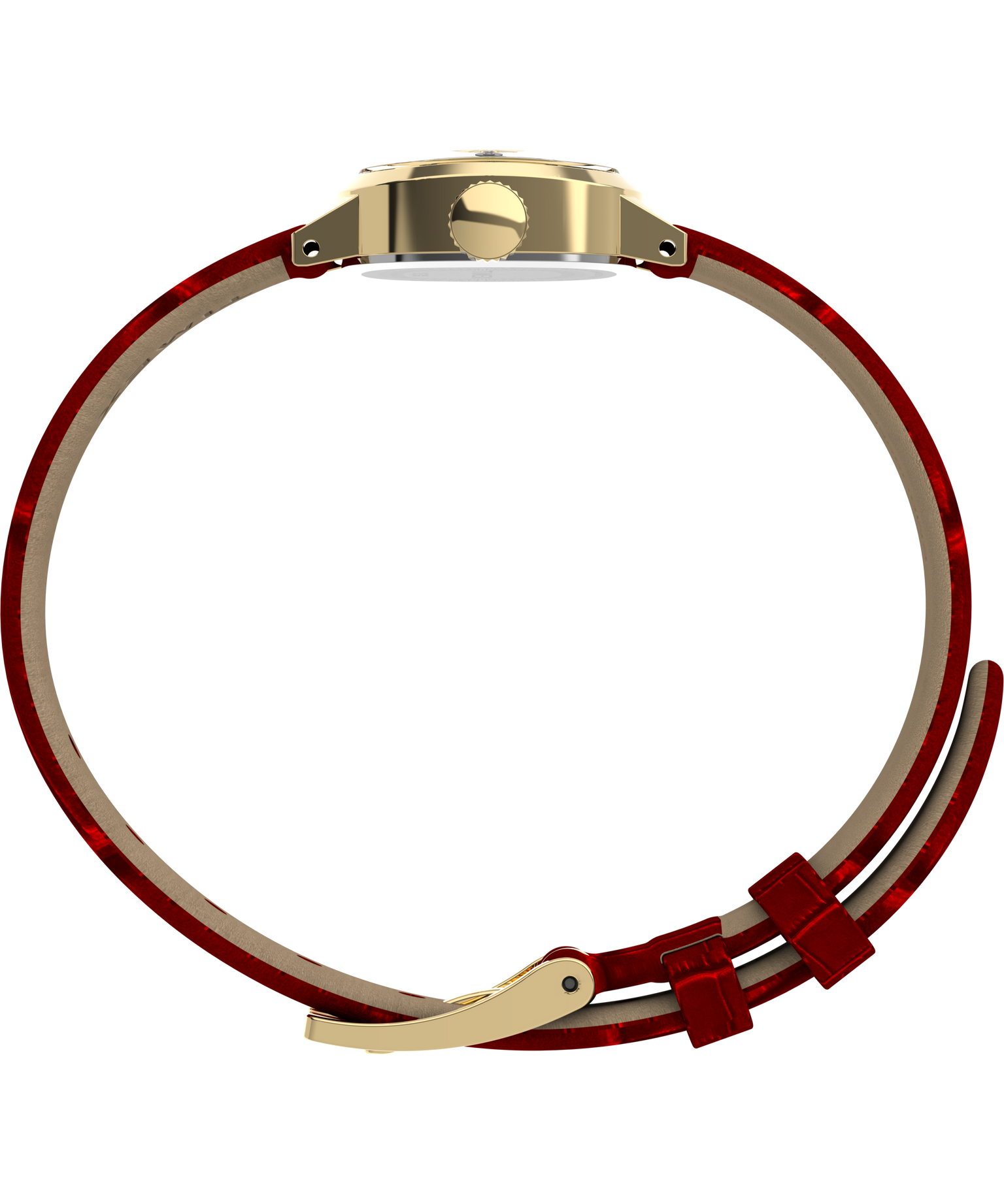 Cavatina® Mini 17mm Leather Strap Watch