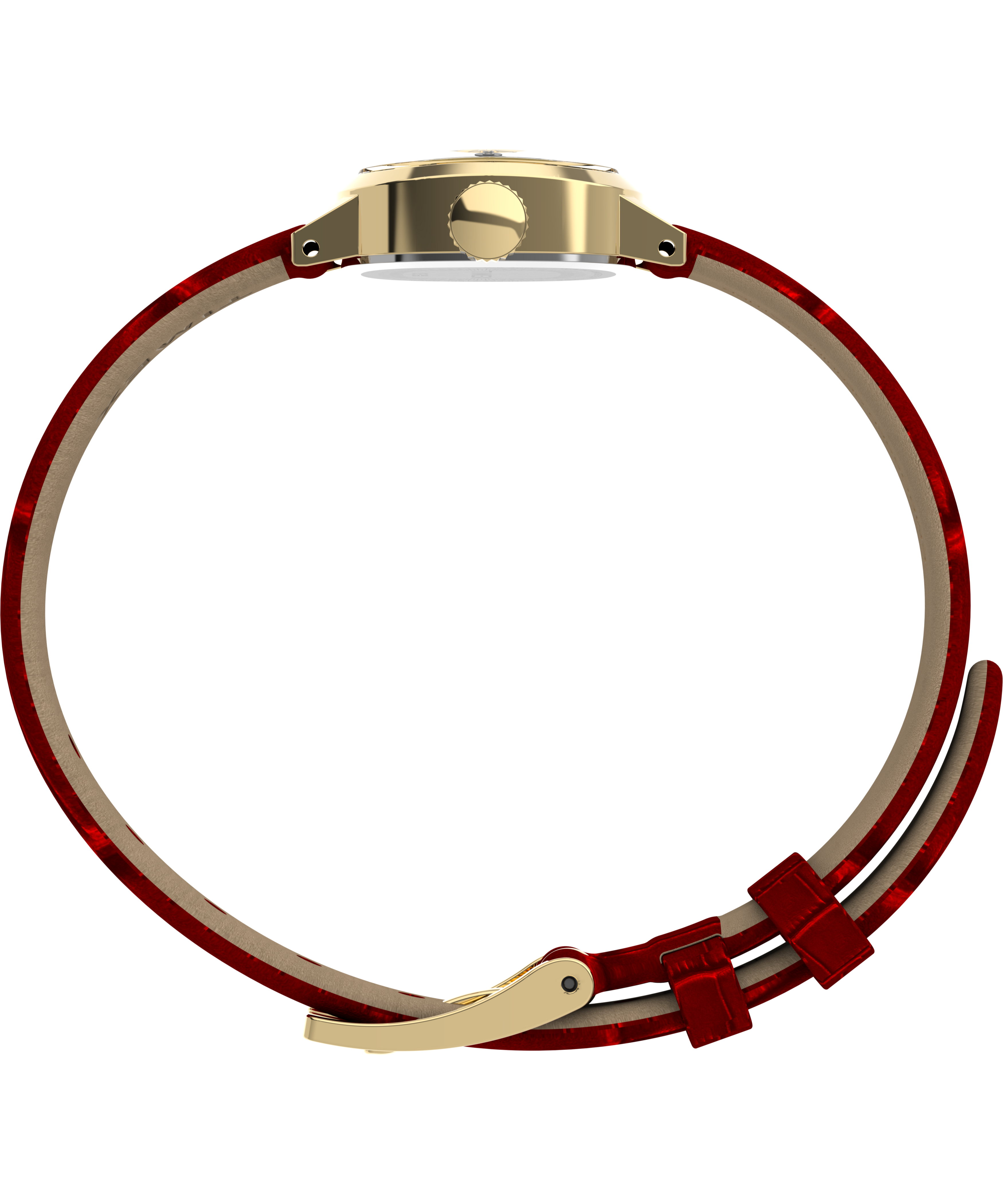 Cavatina® Mini 17mm Leather Strap Watch