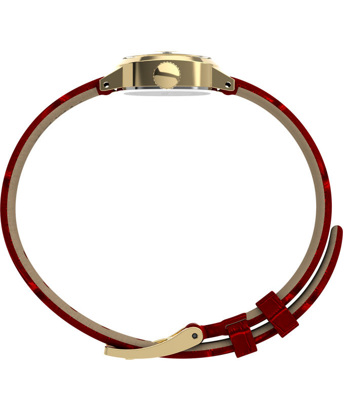 Cavatina® Mini 17mm Leather Strap Watch