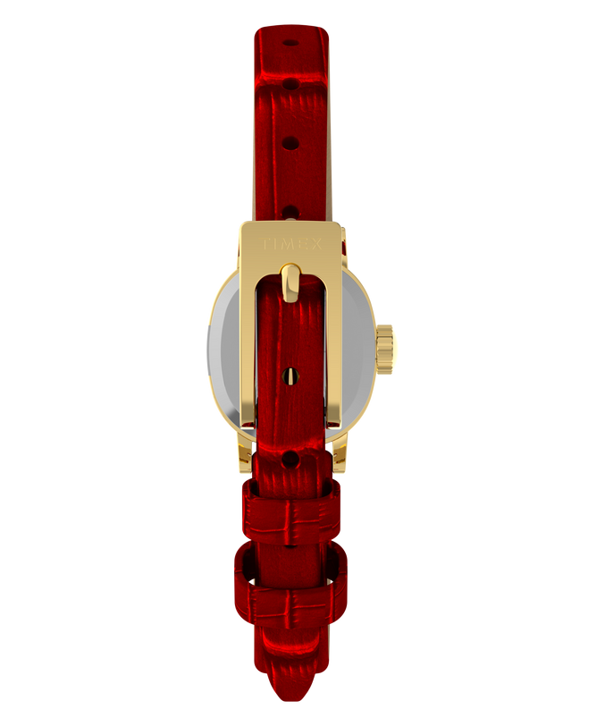 Cavatina® Mini 17mm Leather Strap Watch