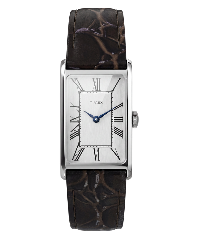 Timex 1976 Lexington Reissue Inspired 21mm Leather Strap Watch