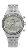 Marlin® Jet Chronograph 40mm Stainless Steel Bracelet Watch