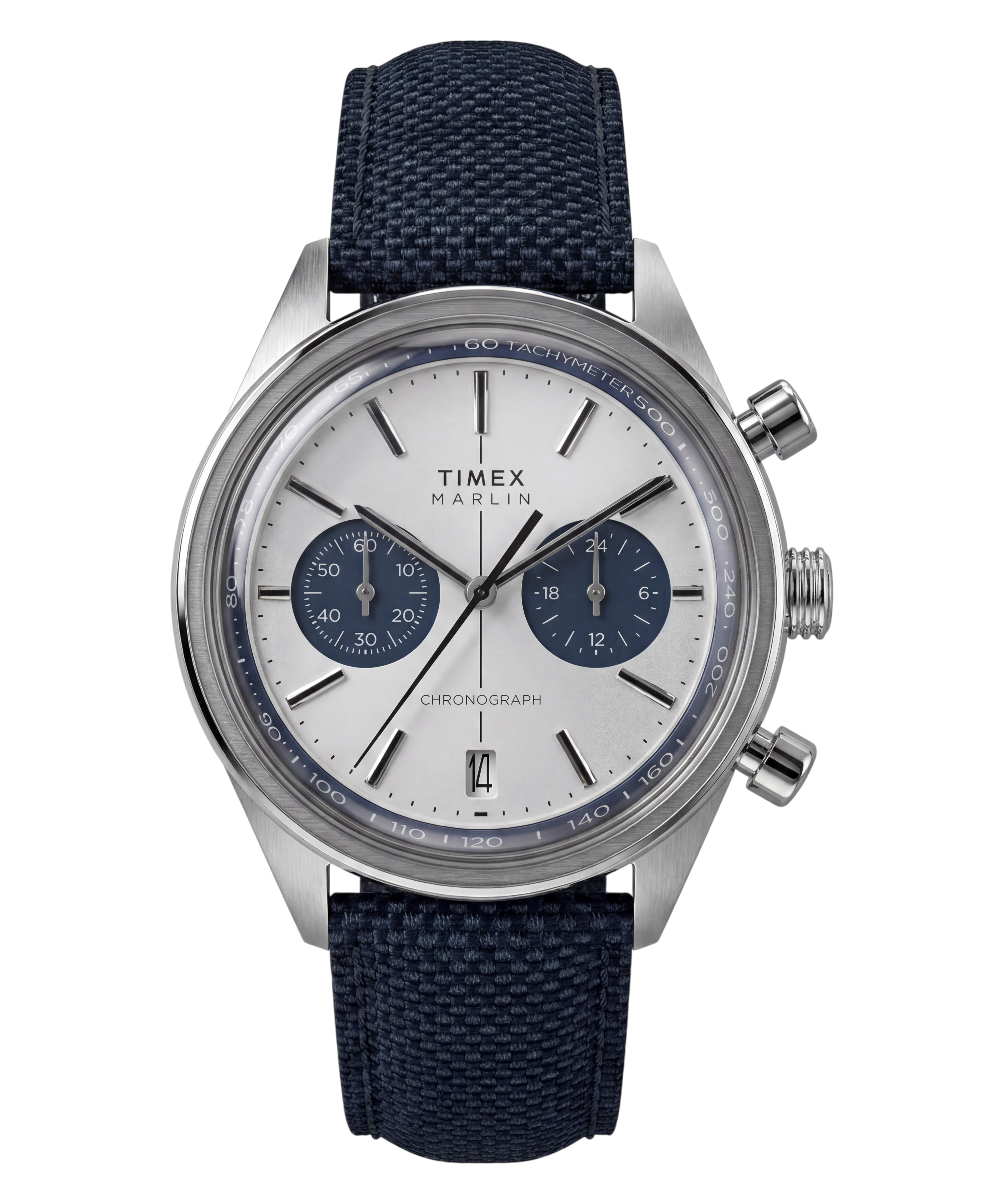 Marlin® Jet Chronograph 40mm Fabric Strap Watch