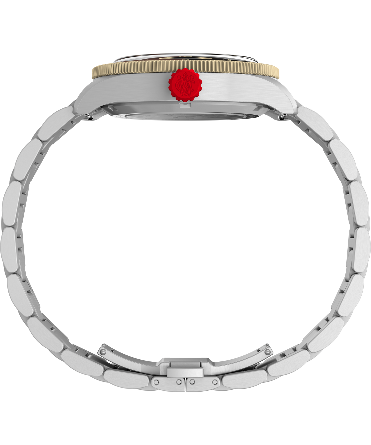 Waterbury Heritage Automatic GMT 41.5mm Stainless Steel Bracelet Watch