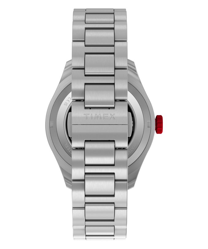 Waterbury Heritage Automatic GMT 41.5mm Stainless Steel Bracelet Watch