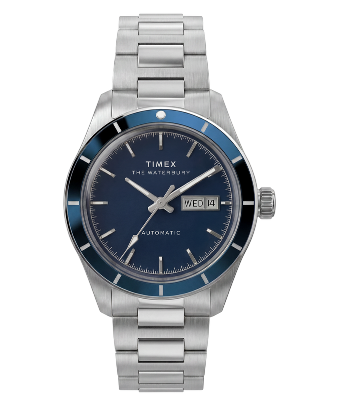 Waterbury Heritage Automatic 39mm Stainless Steel Bracelet Watch