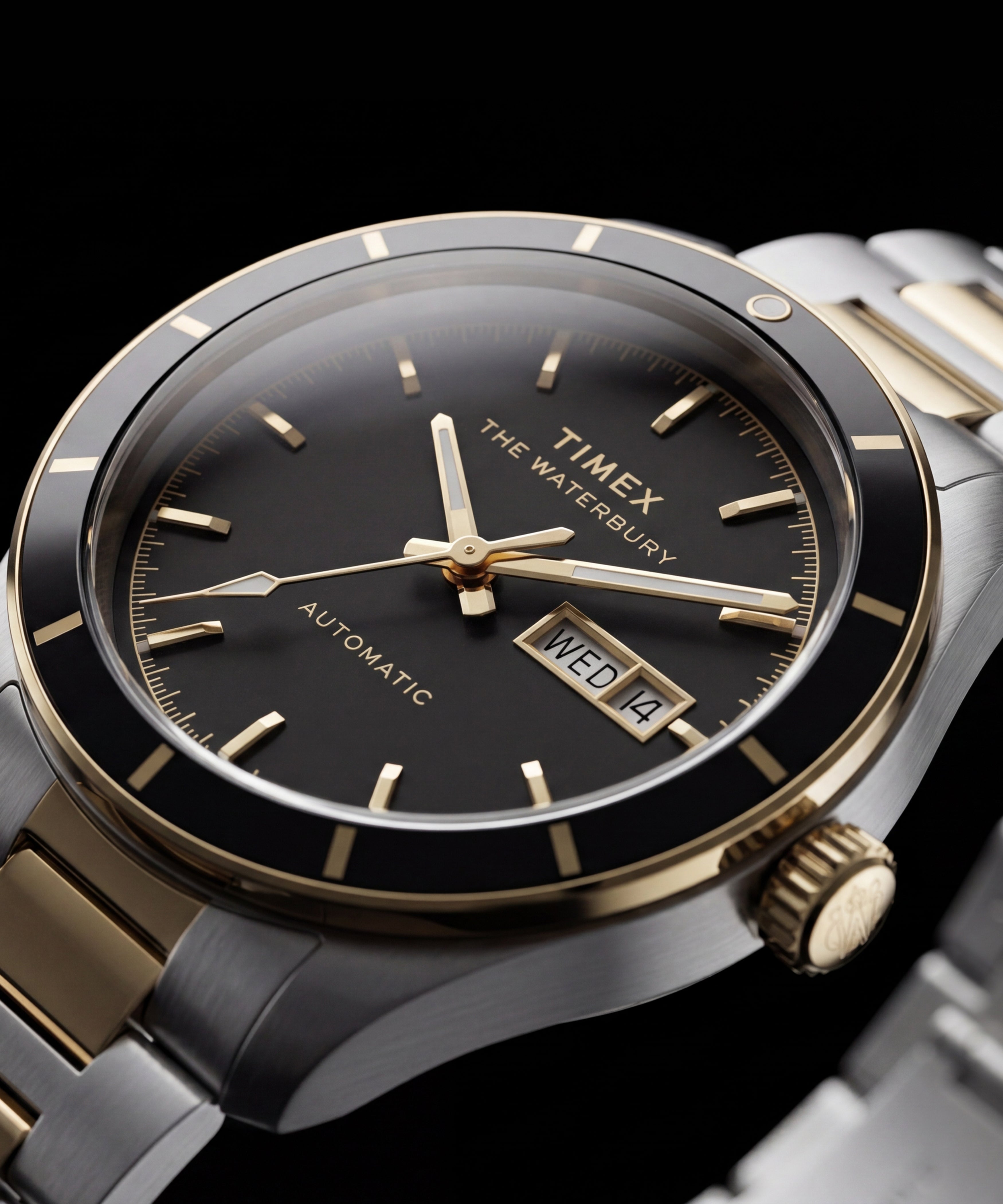 Waterbury Heritage Automatic 39mm Stainless Steel Bracelet Watch