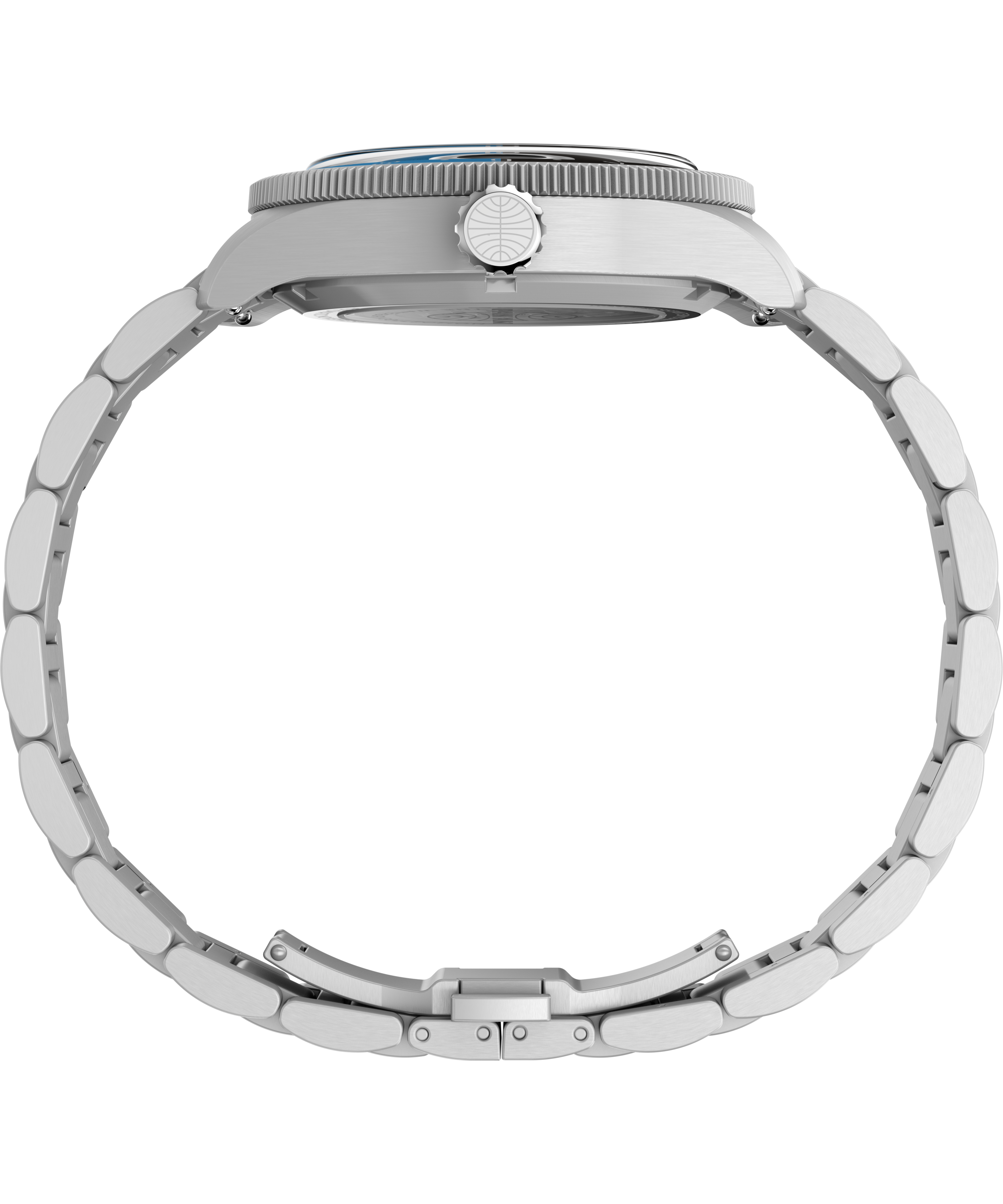 Pan Am® x Timex® Waterbury Automatic GMT 41.5mm Stainless Steel Bracelet Watch