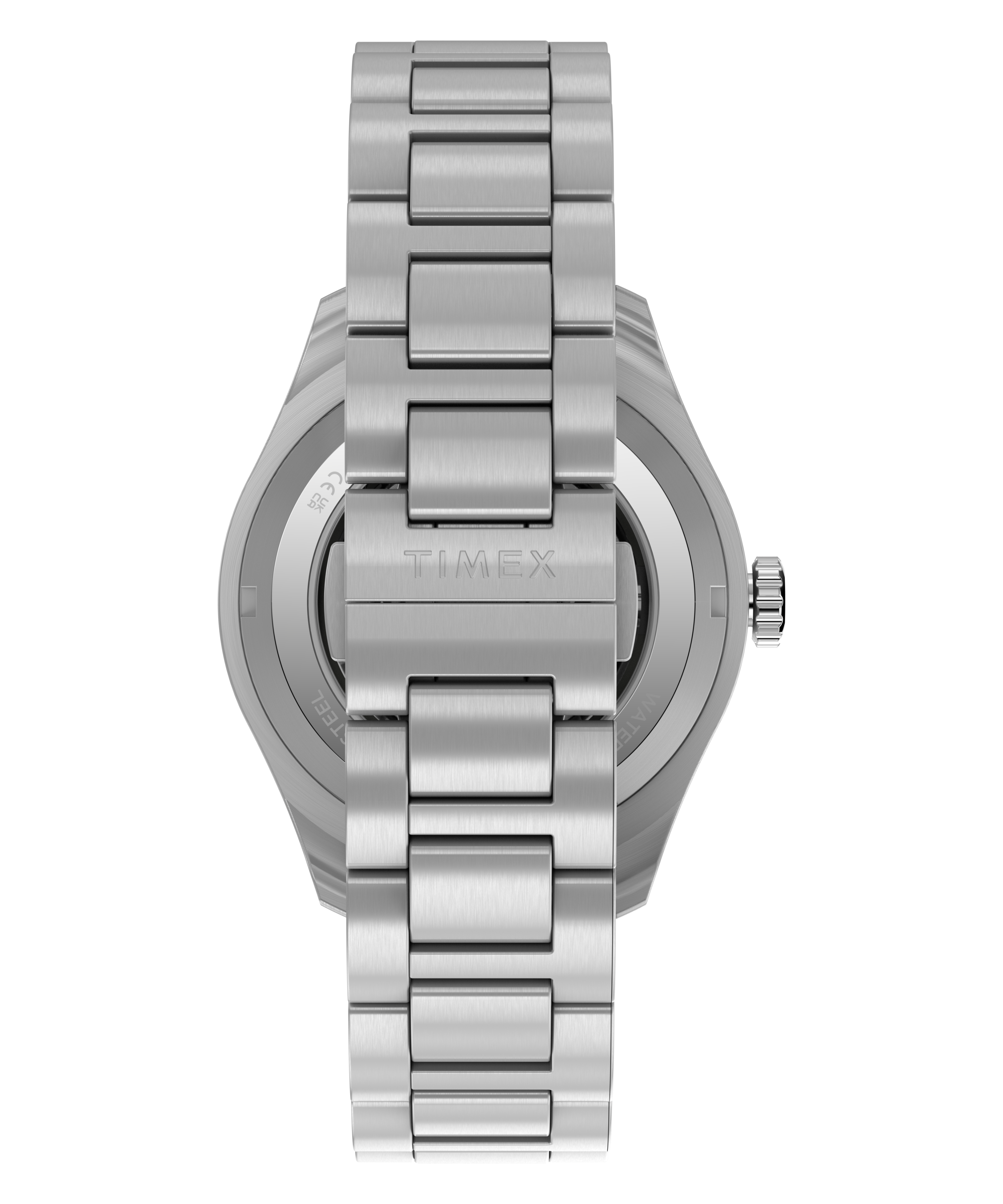 Pan Am® x Timex® Waterbury Automatic GMT 41.5mm Stainless Steel Bracelet Watch