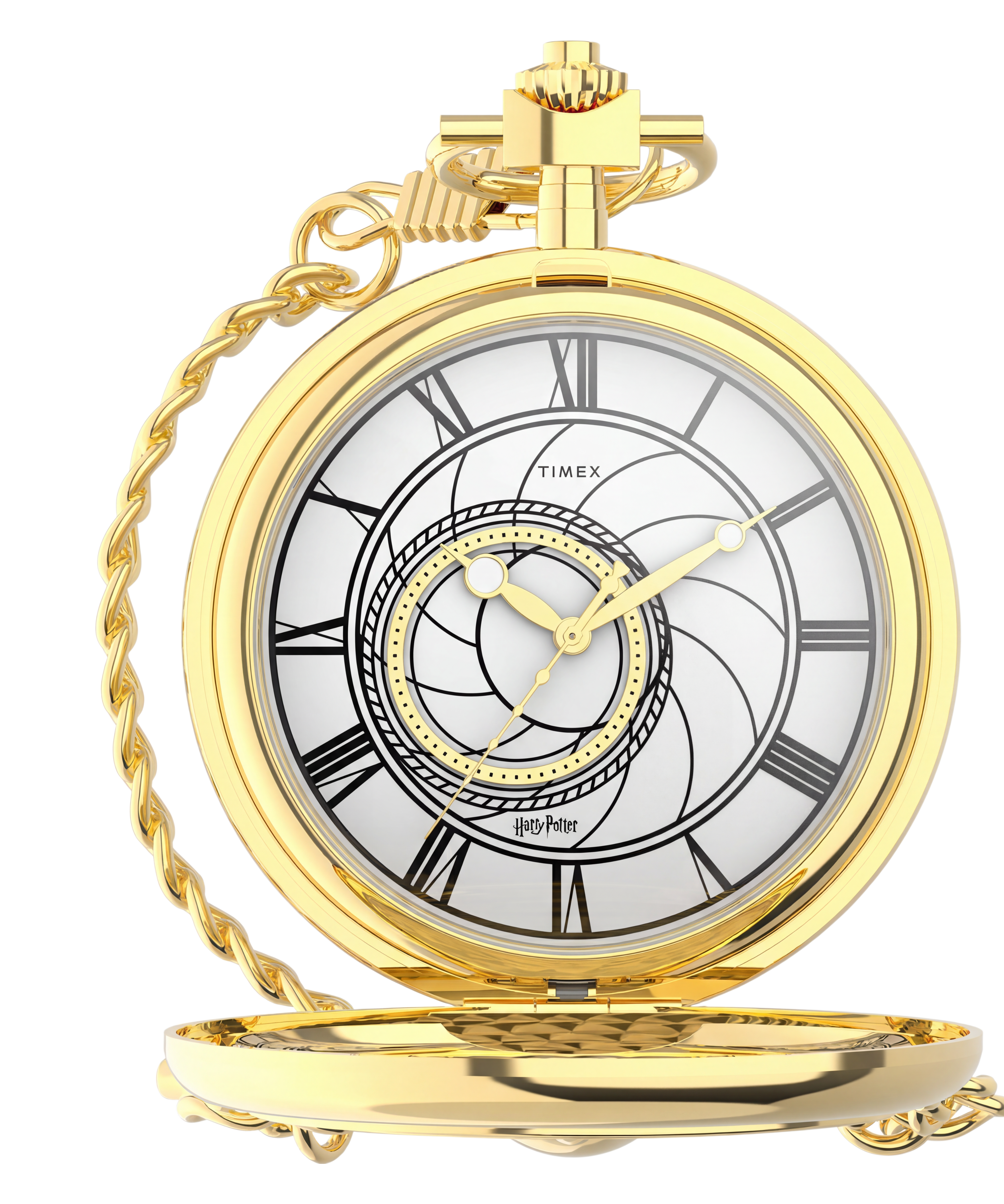 Harry Potter x Timex Time Turner 48.5mm Stainless Steel Pocket Watch