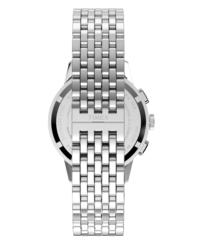 Marlin® Neo Classic Chronograph 40mm Stainless Steel Bracelet Watch