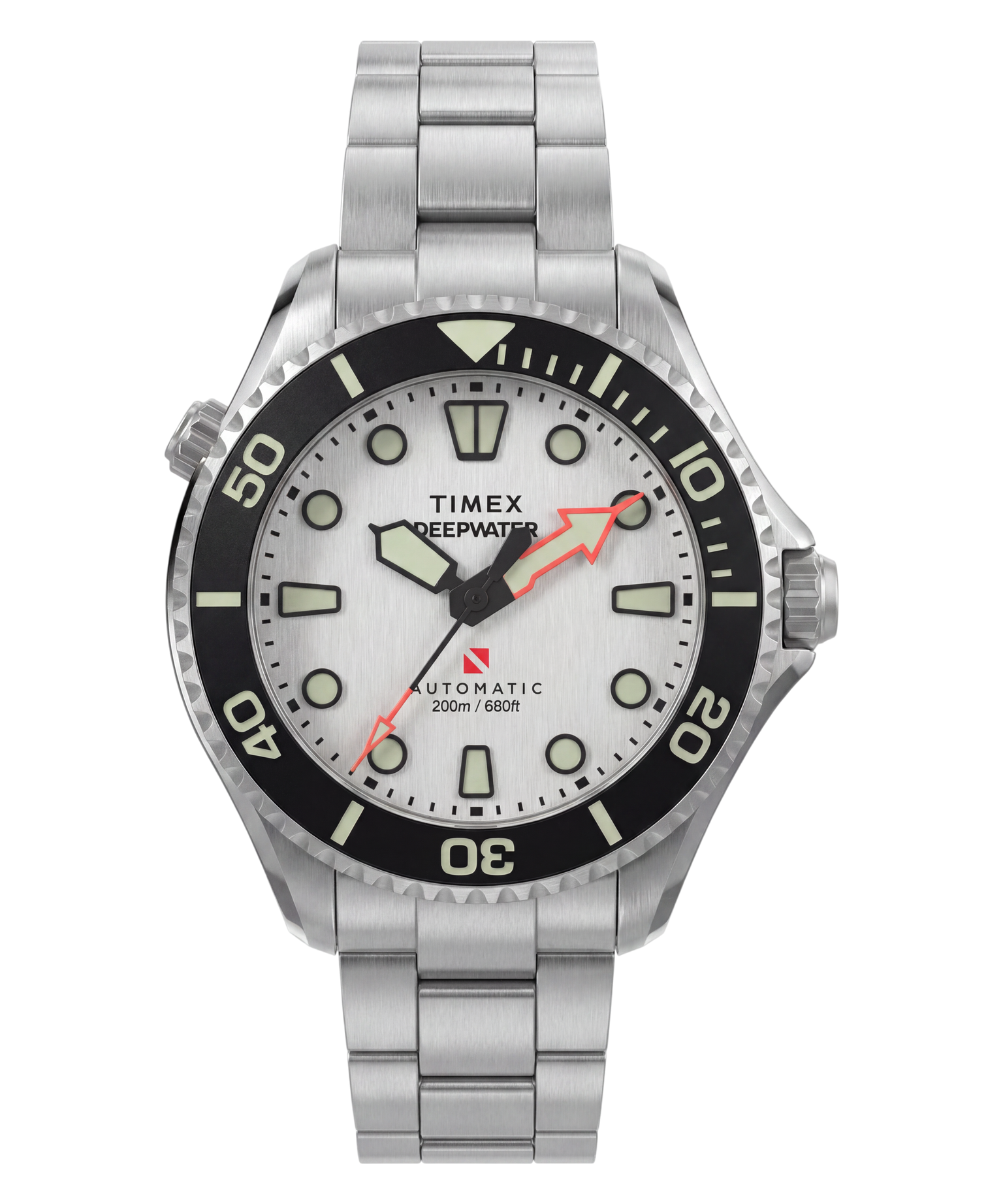 Deepwater Meridian 200 HEV Automatic 44mm Stainless Steel Bracelet Watch