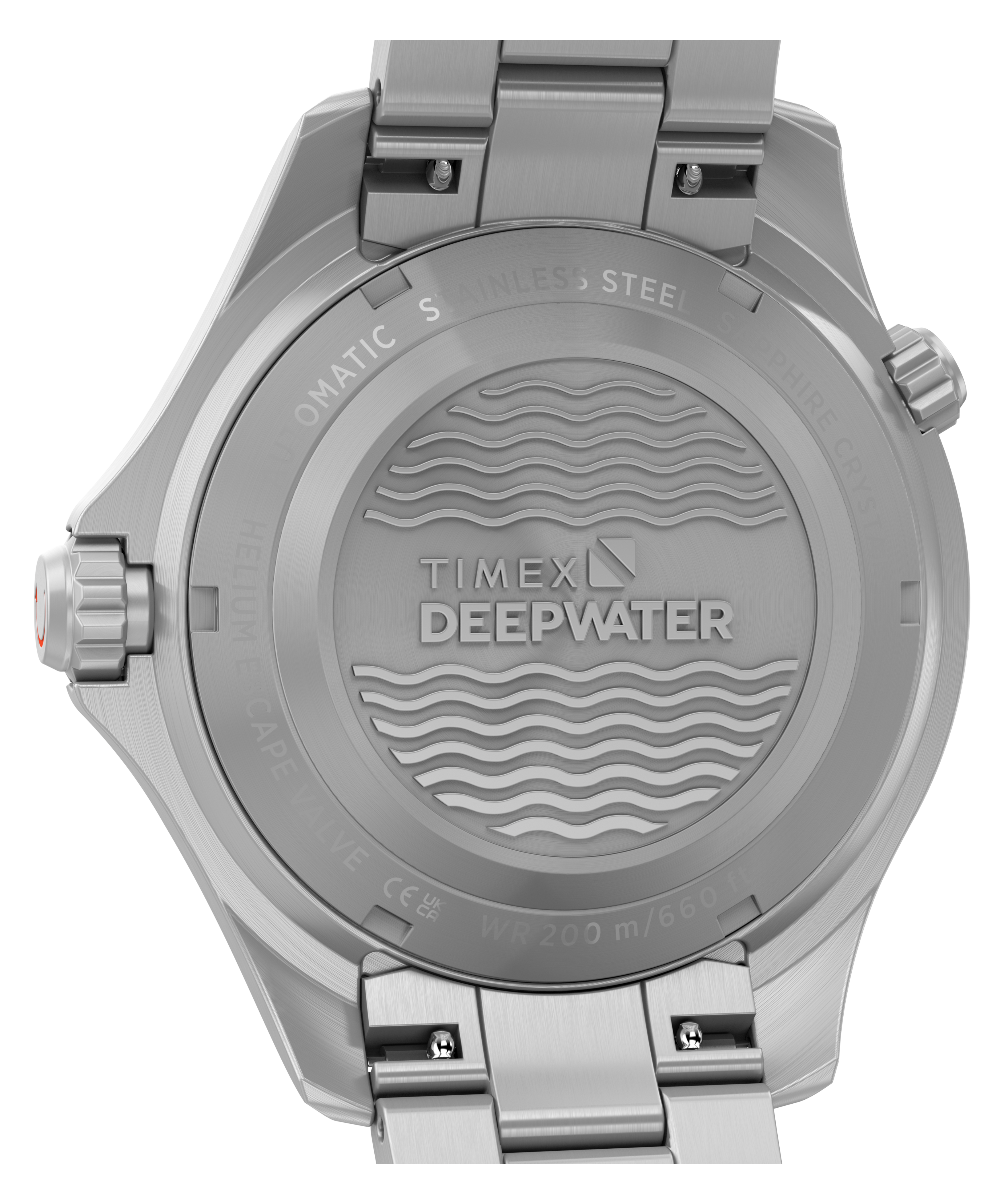 Deepwater Meridian 200 HEV Automatic 44mm Stainless Steel Bracelet Watch