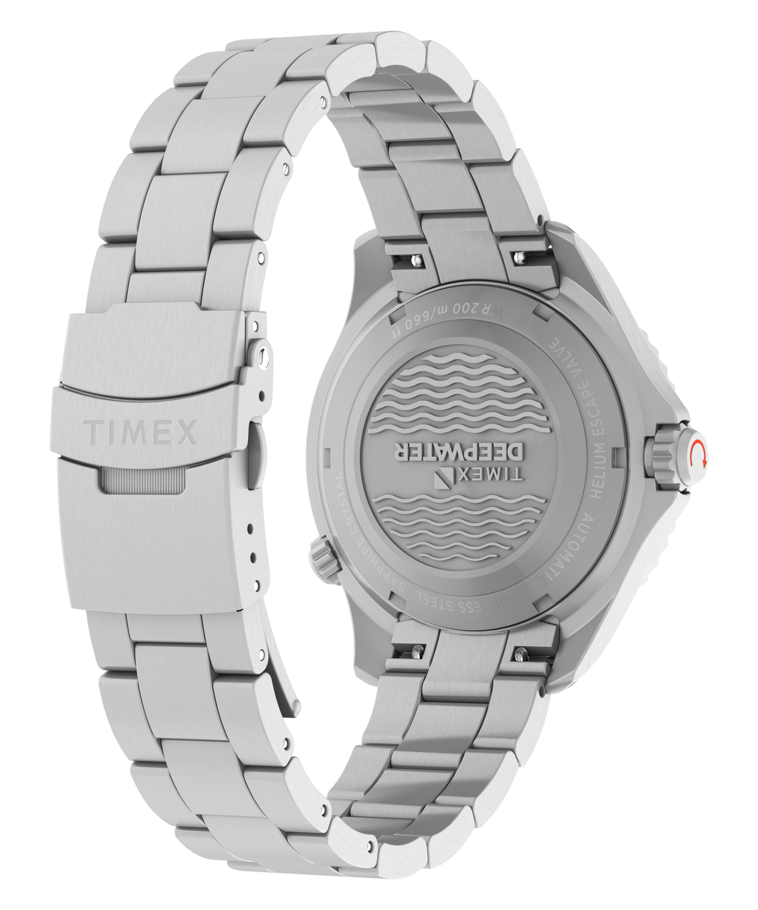 Deepwater Meridian 200 HEV Automatic 44mm Stainless Steel Bracelet Watch