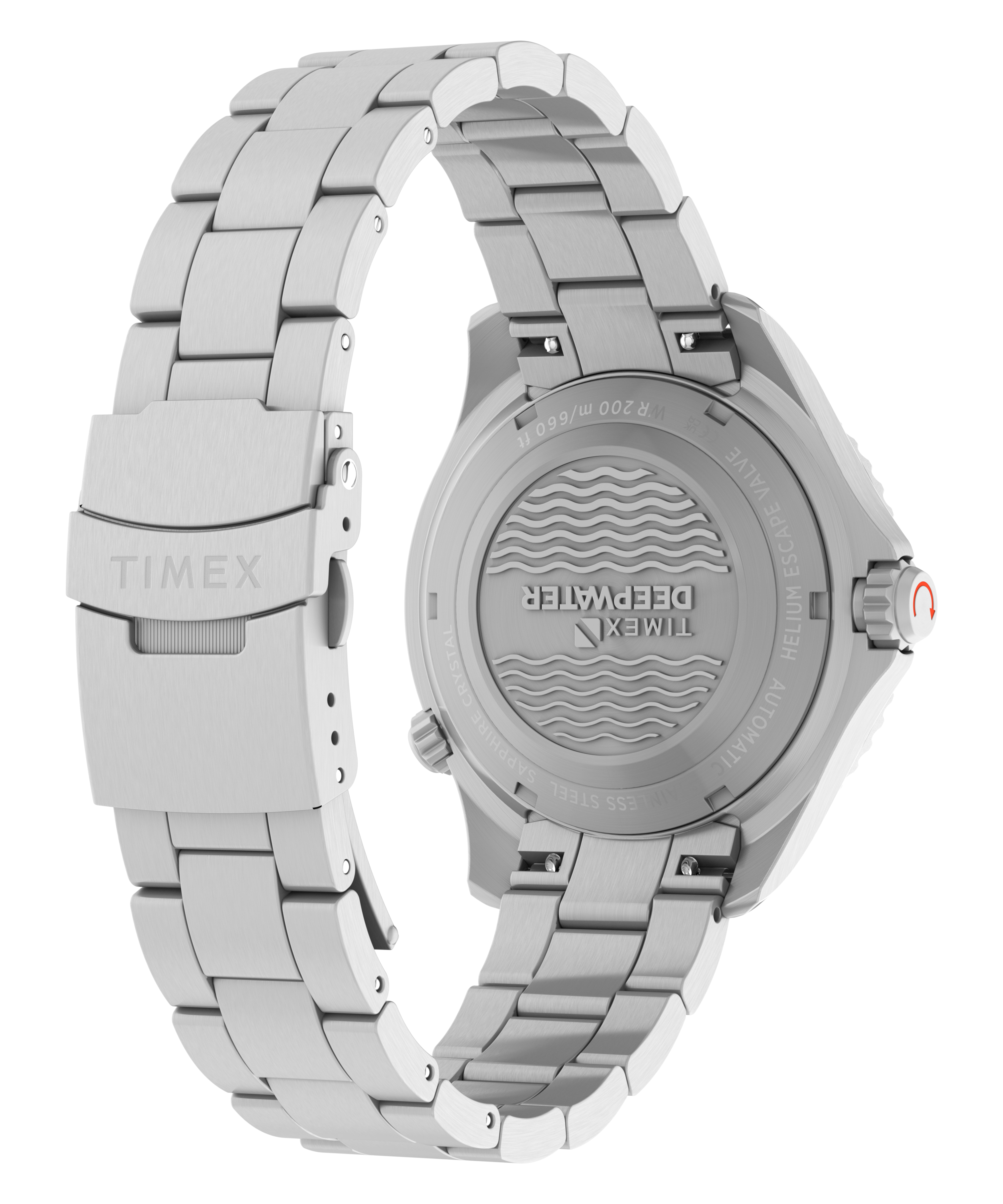 Deepwater Meridian 200 HEV Automatic 44mm Stainless Steel Bracelet Watch