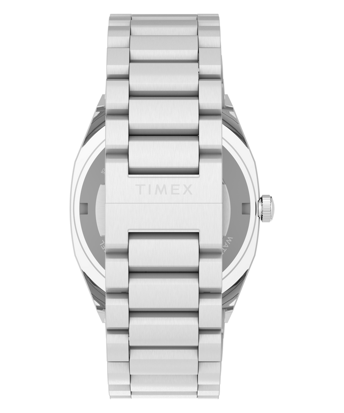 Timex® Automatic E Line 38mm Stainless Steel Bracelet Watch