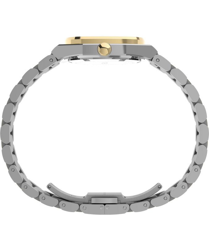 Timex® Quartz E Line 30mm Stainless Steel Bracelet Watch